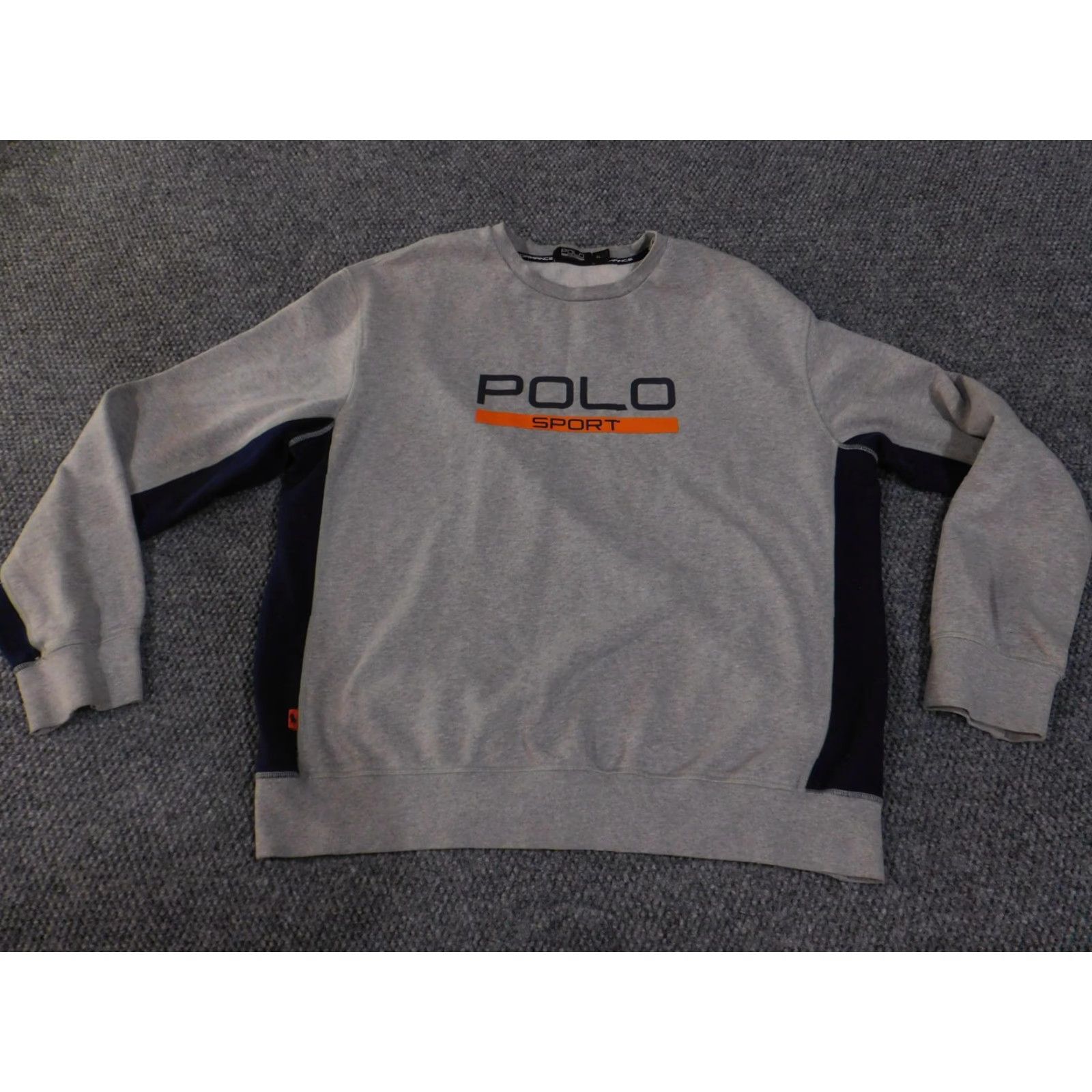 Vintage Polo Sport Ralph Lauren Sweatshirt Mens XL Gray Crewneck Performance Pullover Size US XL / EU 56 / 4 - 2 Thumbnail
