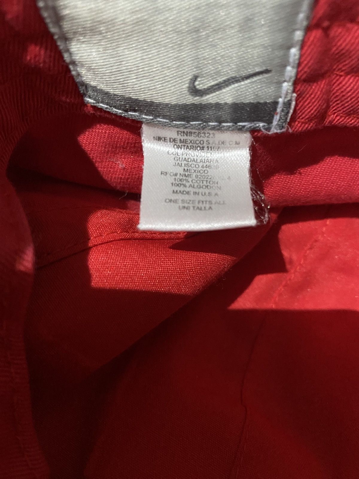 Nike Arsenal x O2 Nike Cap (Red) Size ONE SIZE - 3 Thumbnail