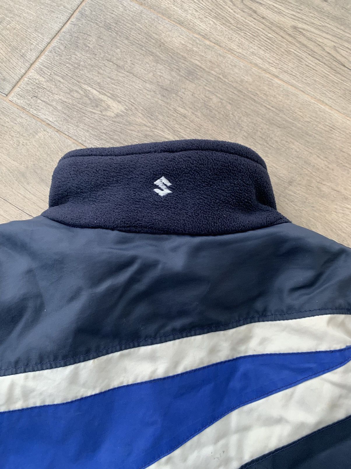 NASCAR 🔥 VINTAGE SUZUKI RACING GSX FLEECE JACKET Size US L / EU 52-54 / 3 - 7 Thumbnail
