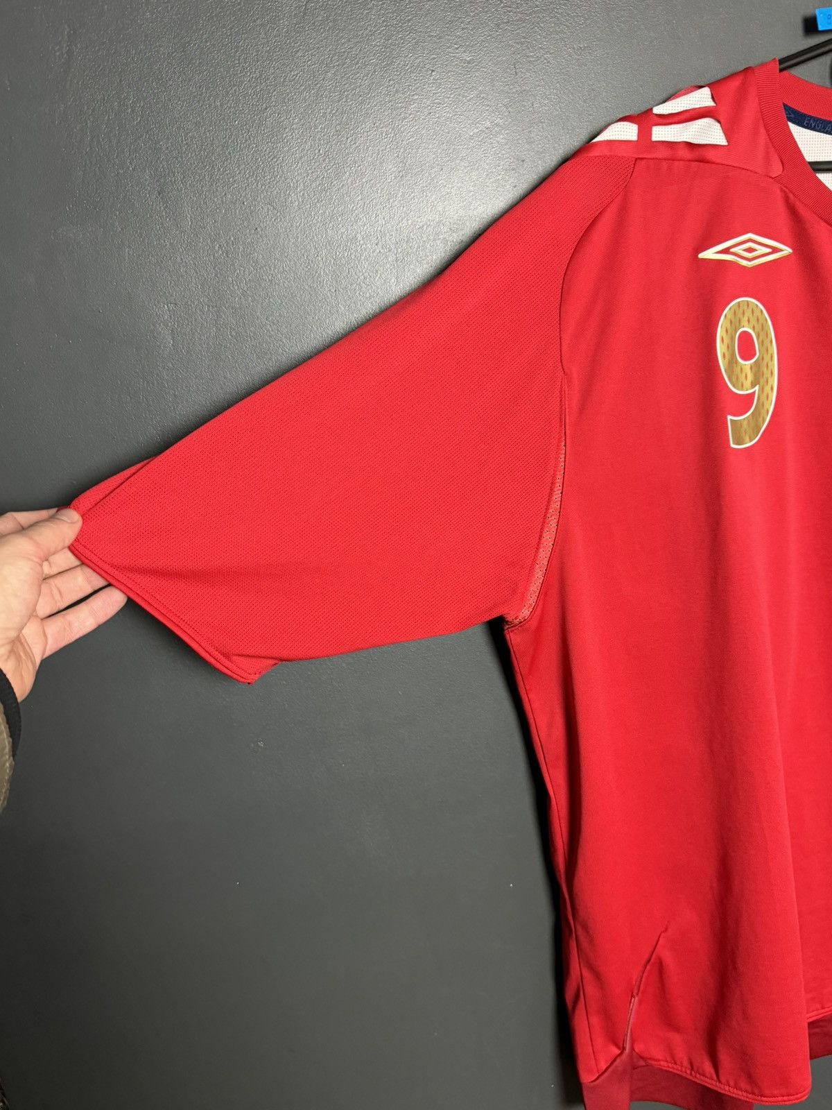 Umbro 3XL England National Team 06/08 Away Rooney Football Jersey Size US XXL / EU 58 / 5 - 7 Thumbnail