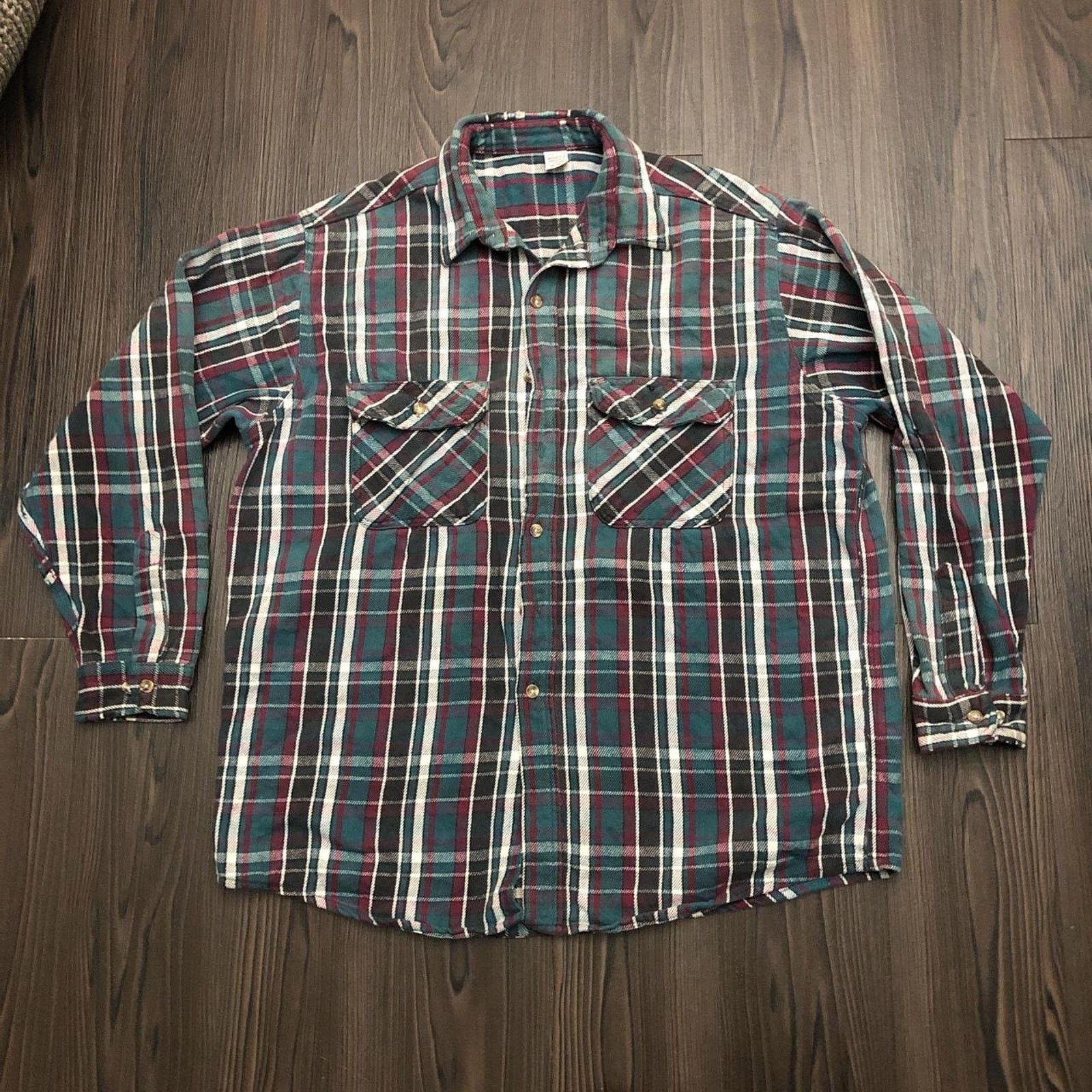 Other Men’s Vintage Plaid Button Down Long Sleeve Size US XL / EU 56 / 4 - 1 Thumbnail