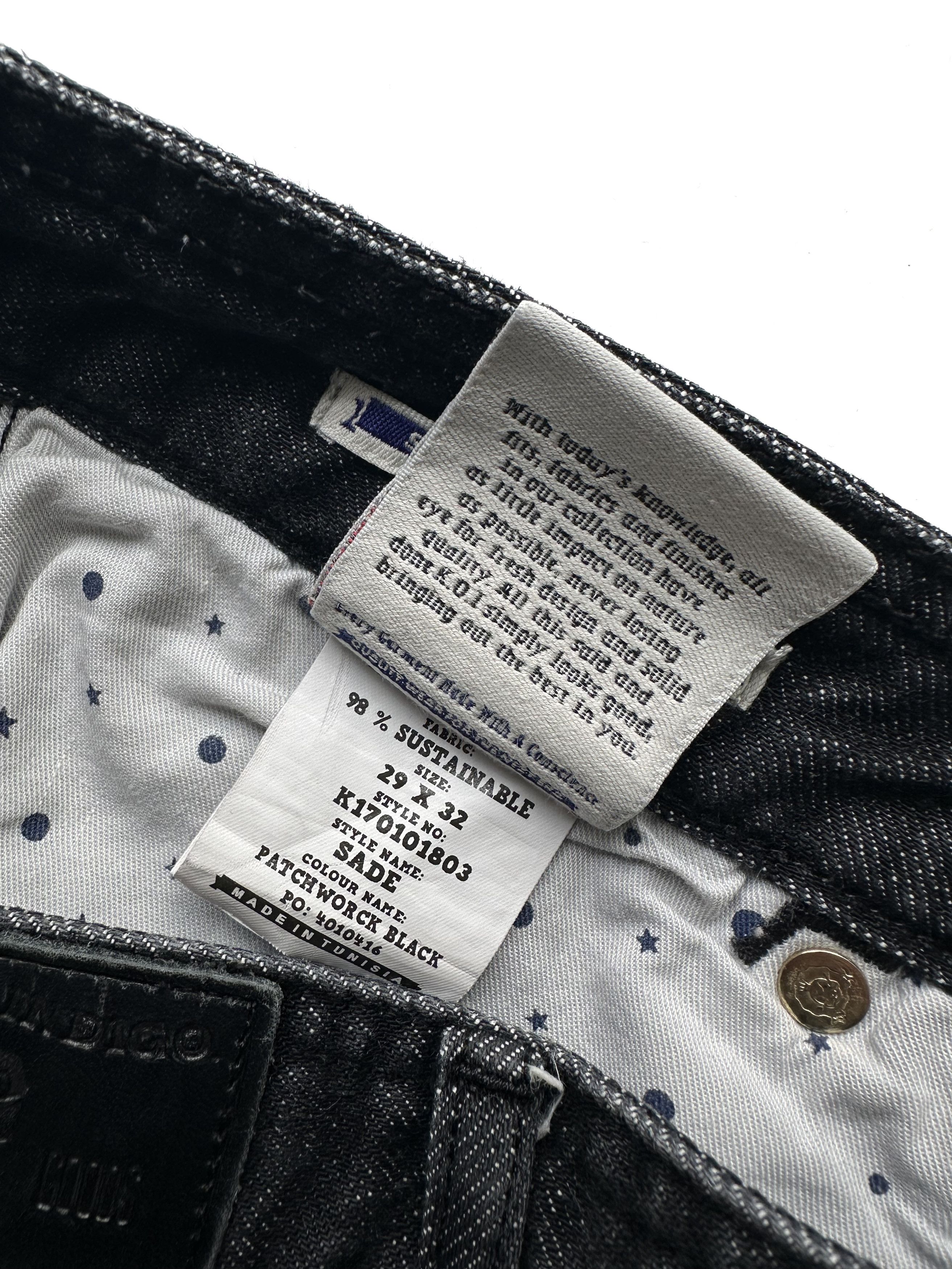 Kings Of Indigo Kings Of Denim pachwork wide fit denim pants Size US 33 - 7 Thumbnail