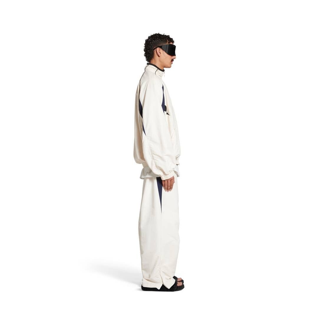 Balenciaga o1w1db11225 3B Sports Icon Medium Fit Tracksuit Pants Size US 36 / EU 52 - 4 Thumbnail