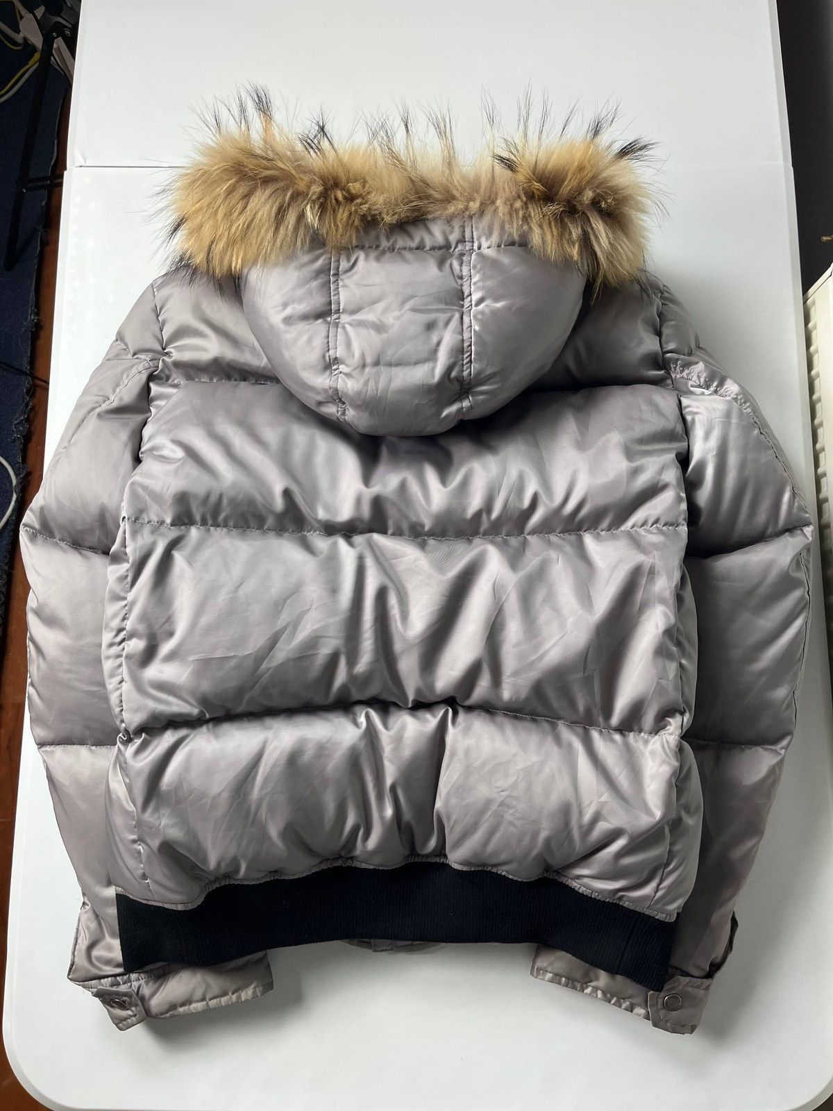 Burberry 00’ Japanese Burberry fur puffer jacket Size US L / EU 52-54 / 3 - 8 Thumbnail