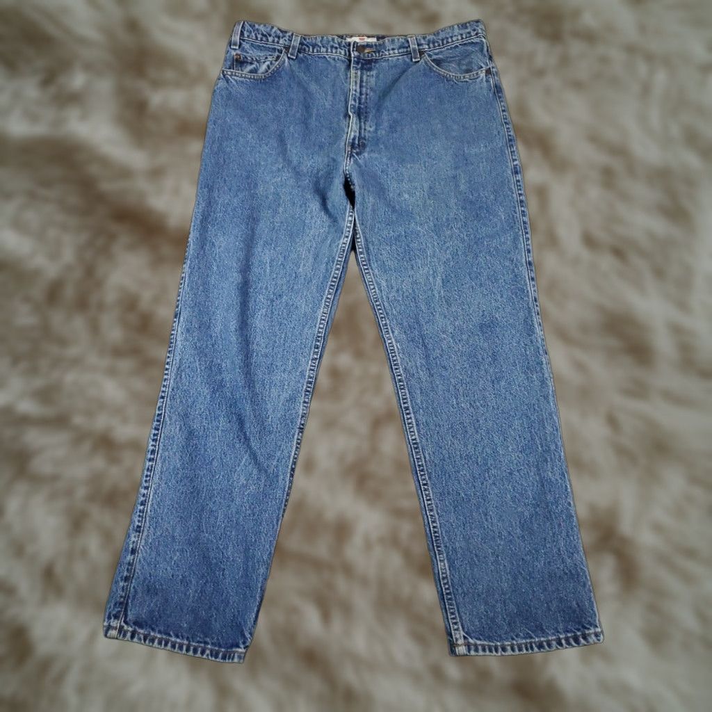 Levi's Levis Mens 38x31 Relaxed Fit Blue Denim Jeans Pants Extra Large XL Size US 38 / EU 54 - 1 Thumbnail