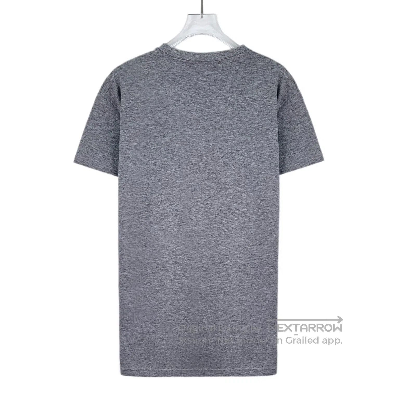 Philipp Plein Philipp Plein Gray Skull Print Cotton Crew Neck Short Slee Size US M / EU 48-50 / 2 - 2 Thumbnail