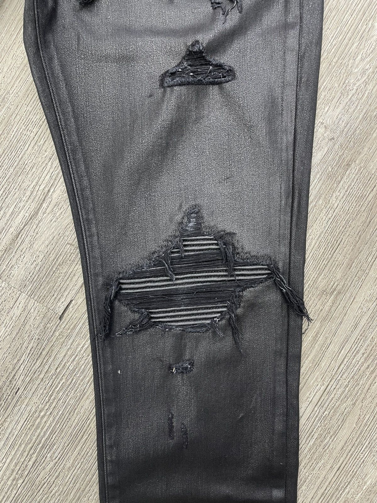 Amiri Amiri Mx1 black wax Size US 36 / EU 52 - 2 Thumbnail