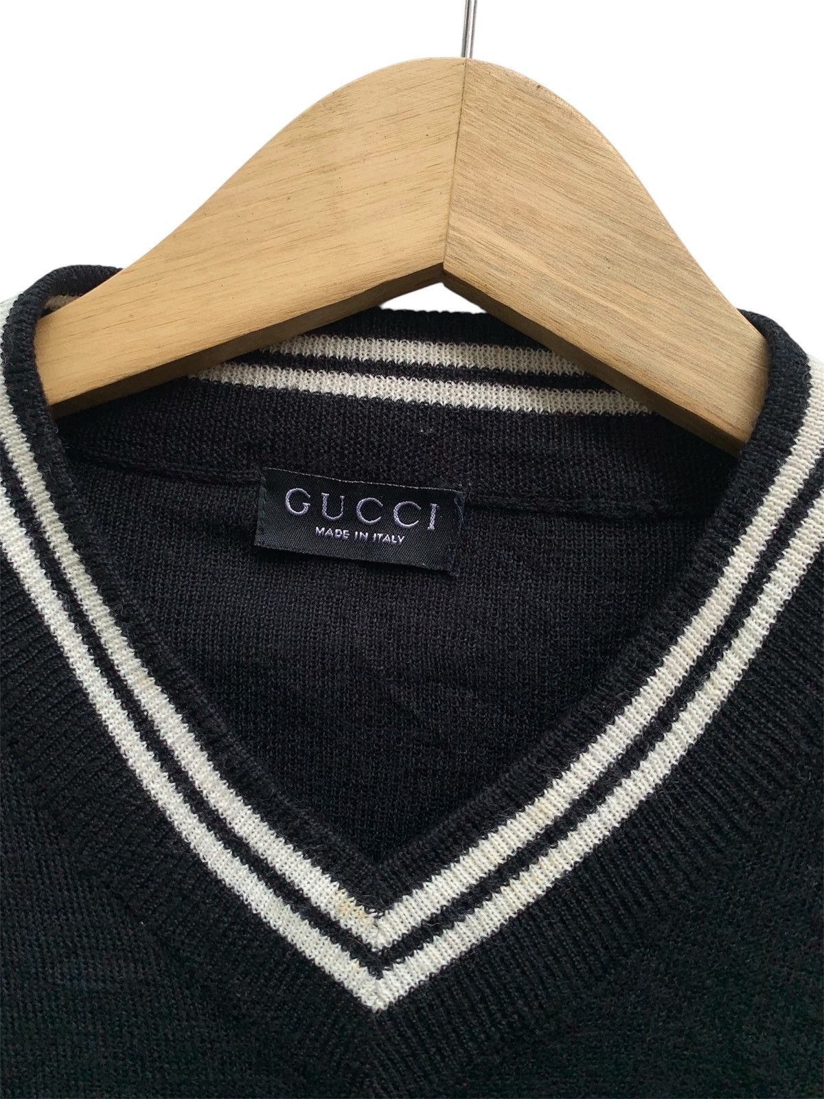Vintage Gucci big script knitting Size US L / EU 52-54 / 3 - 4 Thumbnail