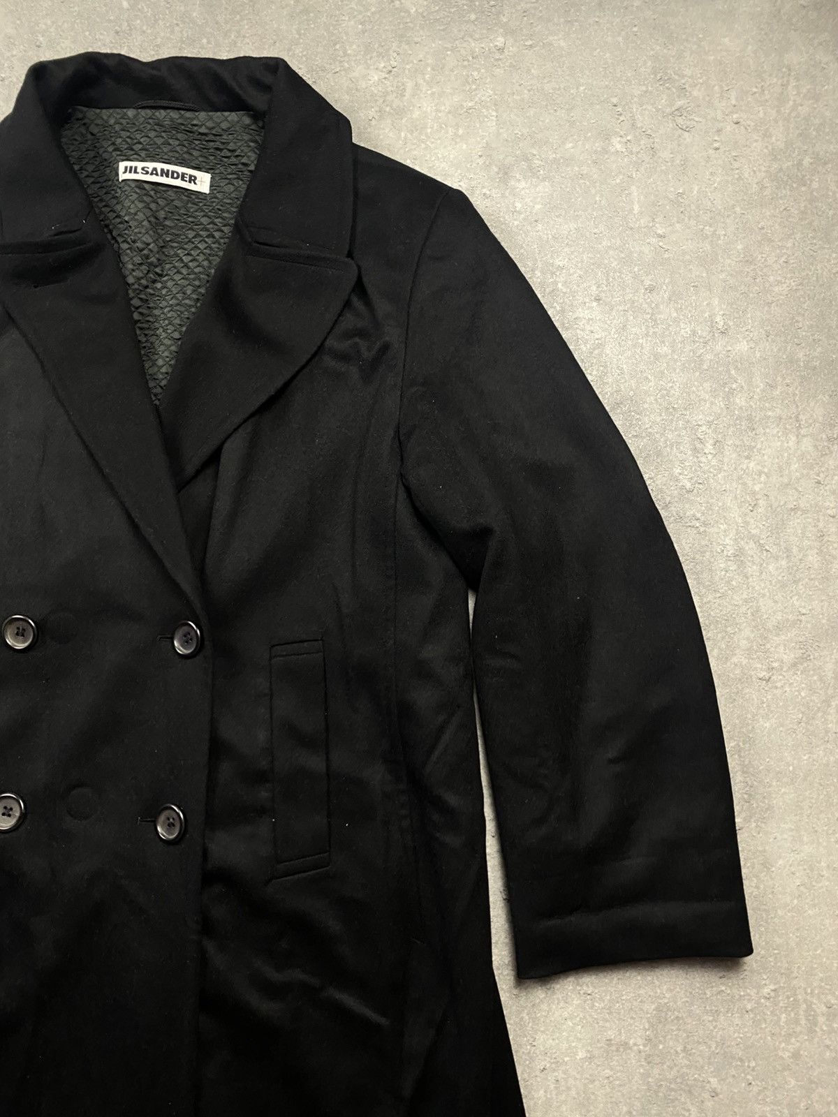 Japanese Brand × Jil Sander Cashmere coat Jil Sander vintage y2k avantgarde style Size M / US 6-8 / IT 42-44 - 3 Thumbnail