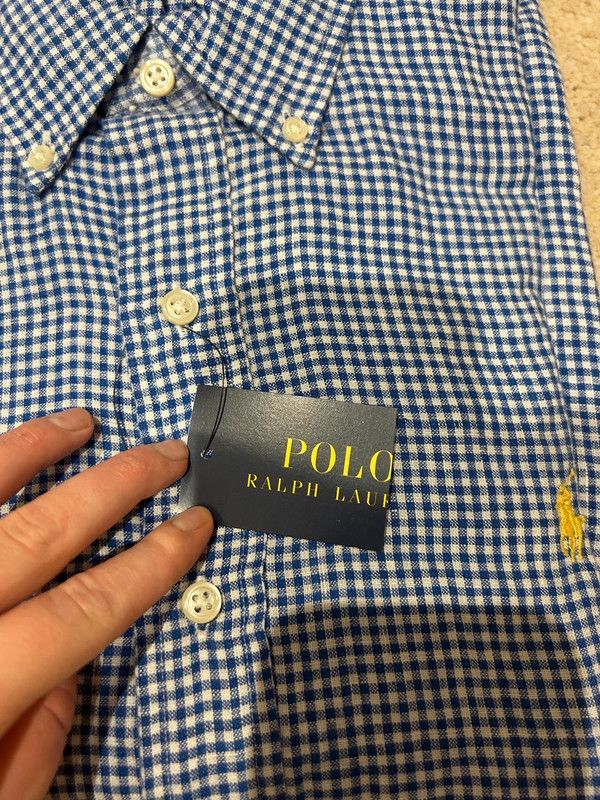 Polo Ralph Lauren Gingham shirt with yellow pony Size US M / EU 48-50 / 2 - 2 Thumbnail