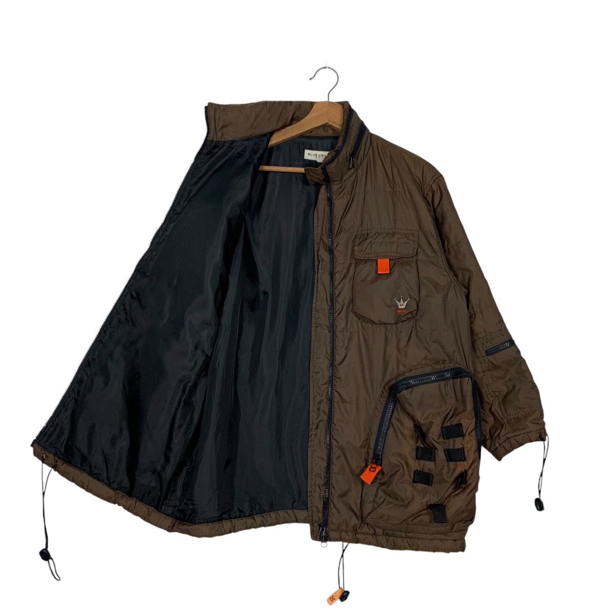 Japanese Brand BLUE CROSS 4 Pocket Utility Nylon Jacket #2513-C113 Size US S / EU 44-46 / 1 - 9 Thumbnail