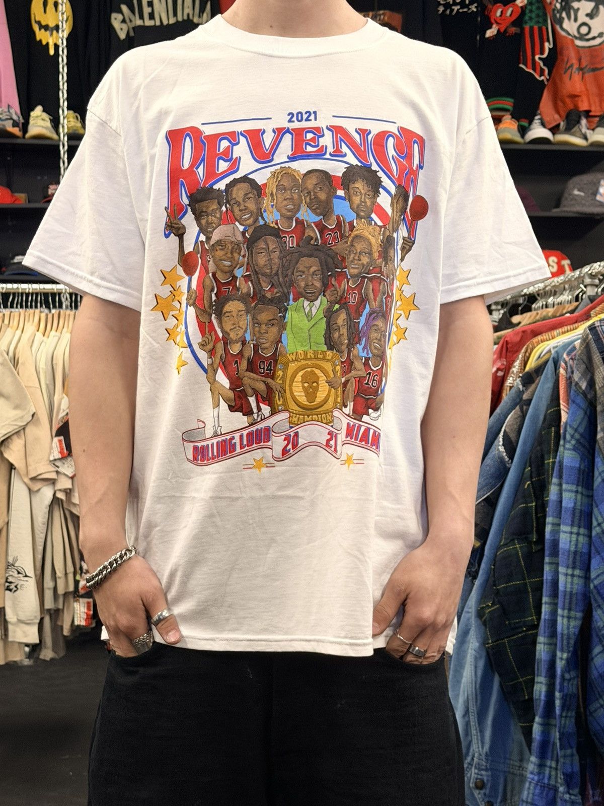 Revenge Revenge X Rolling Loud T-Shirt Size US L / EU 52-54 / 3 - 2 Thumbnail