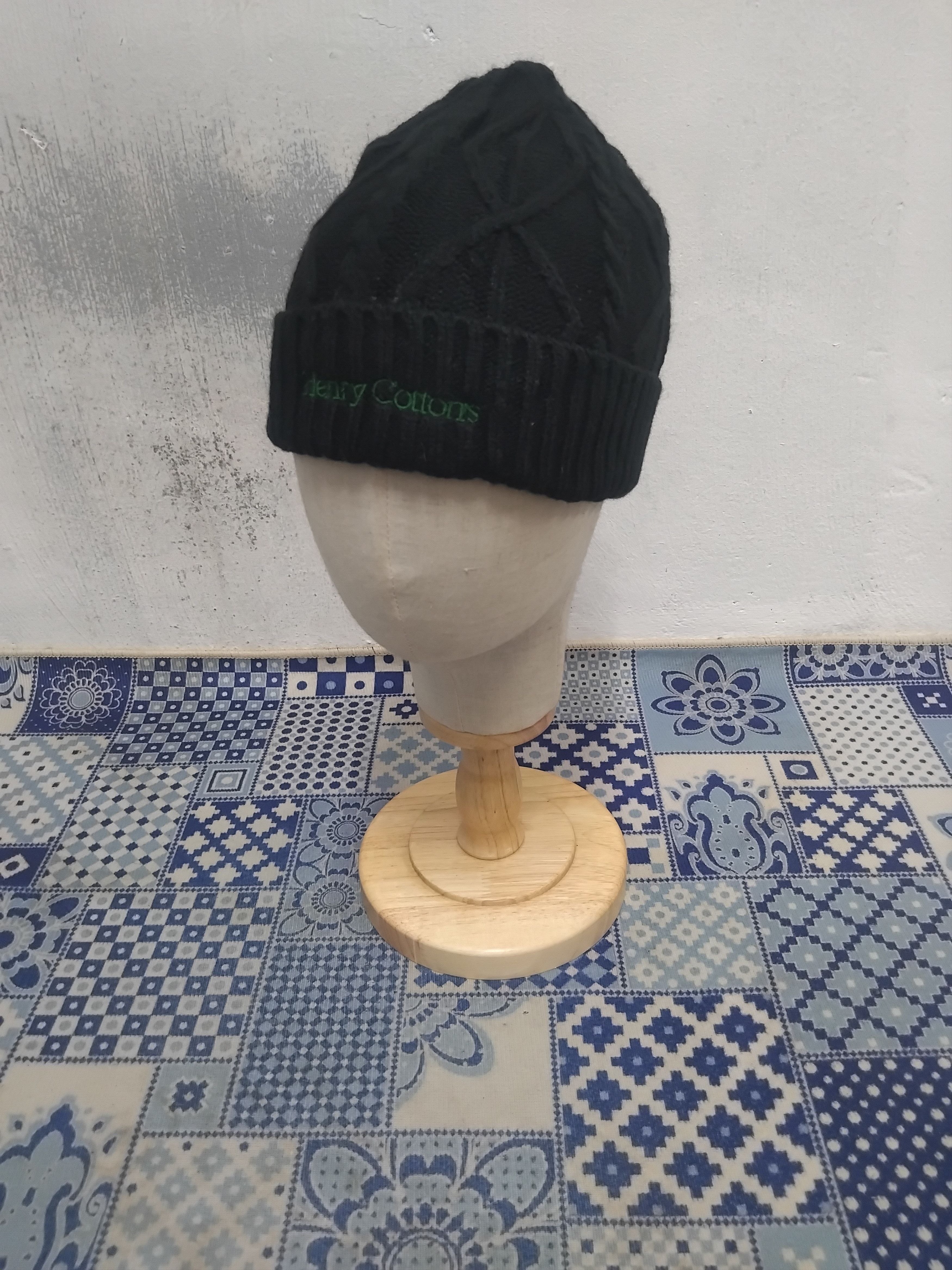 Henry Cotton's Henry Cottons black colour beanie Size ONE SIZE - 1 Thumbnail