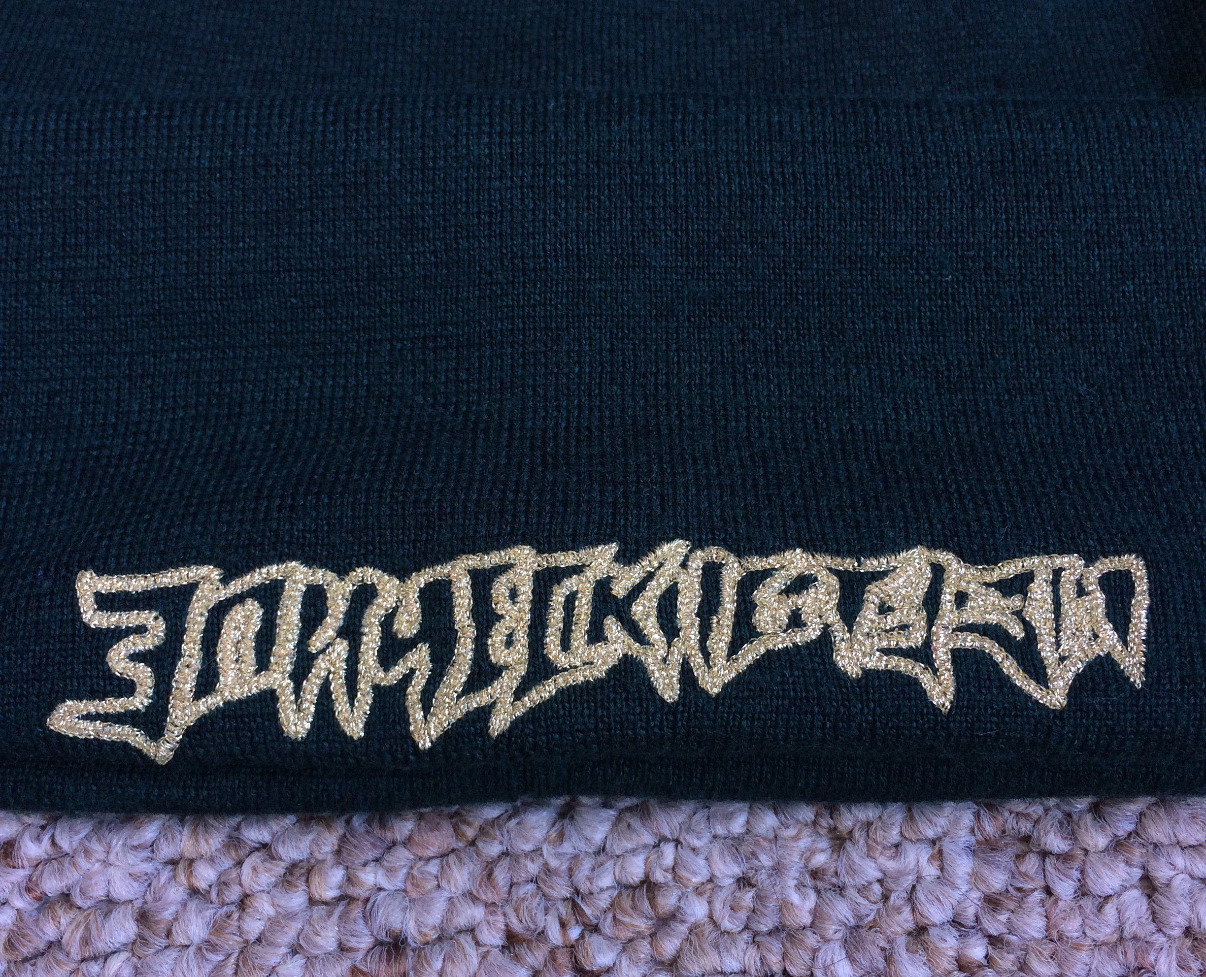 Gosha Rubchinskiy F/W 2014 Gosha Rubchinskiy "Epic Aces" Beanie Hat Size ONE SIZE - 2 Thumbnail