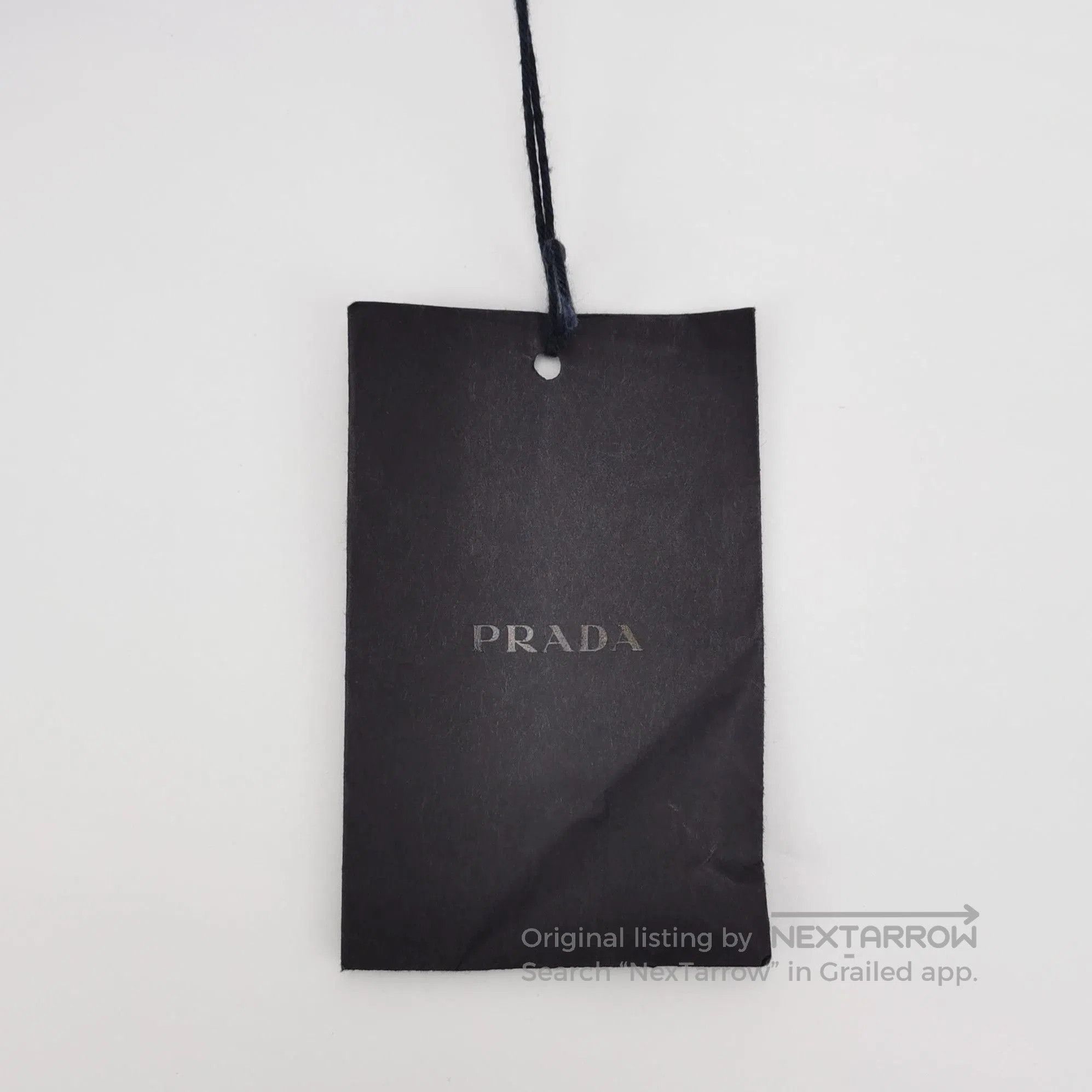 Prada Prada Logo Highlighted Trousers in Gray . Size 37" - 5 Thumbnail