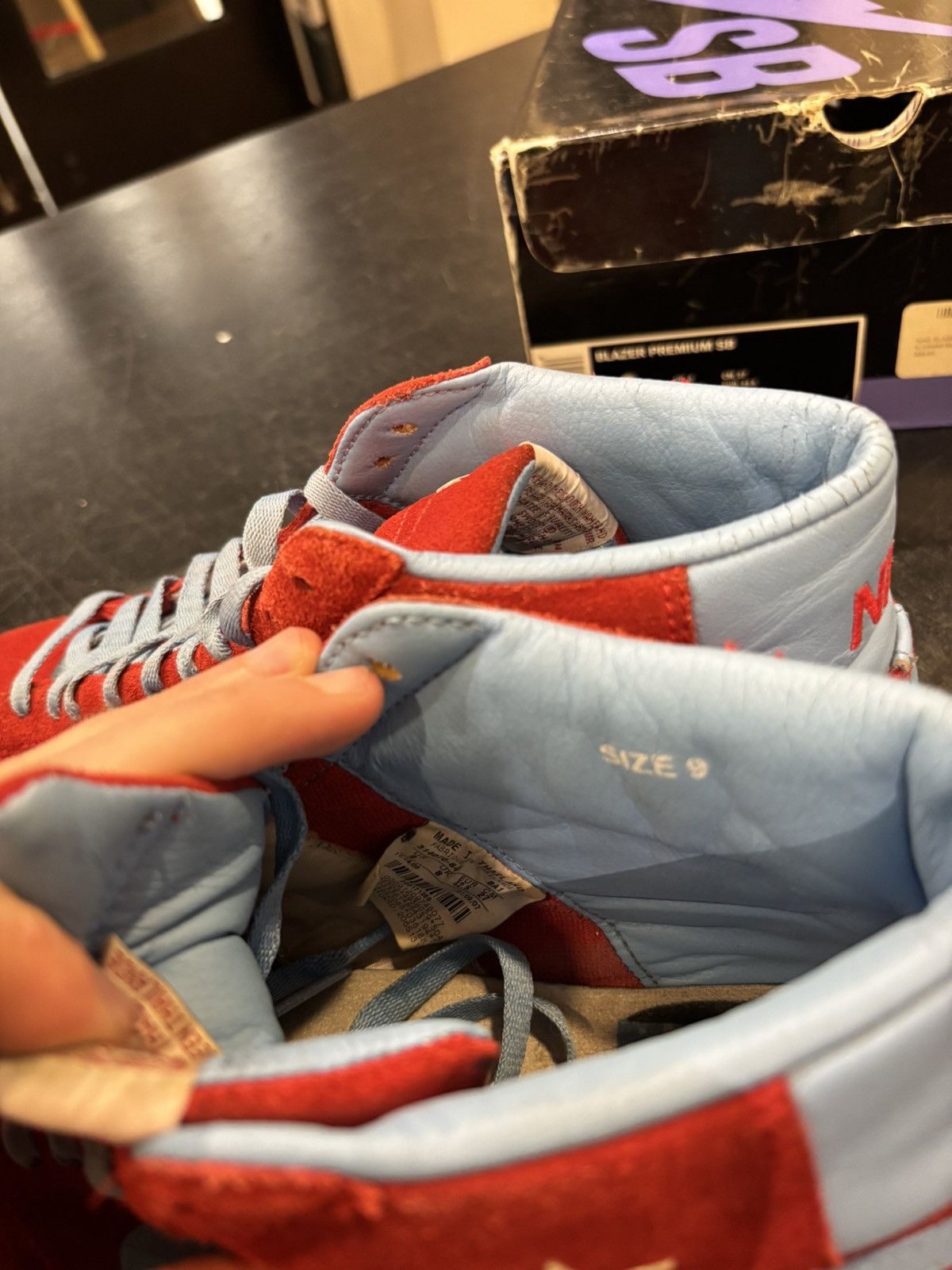 Nike Nike SB Blazer Vanilla Ice Size US 9 / EU 42 - 8 Thumbnail