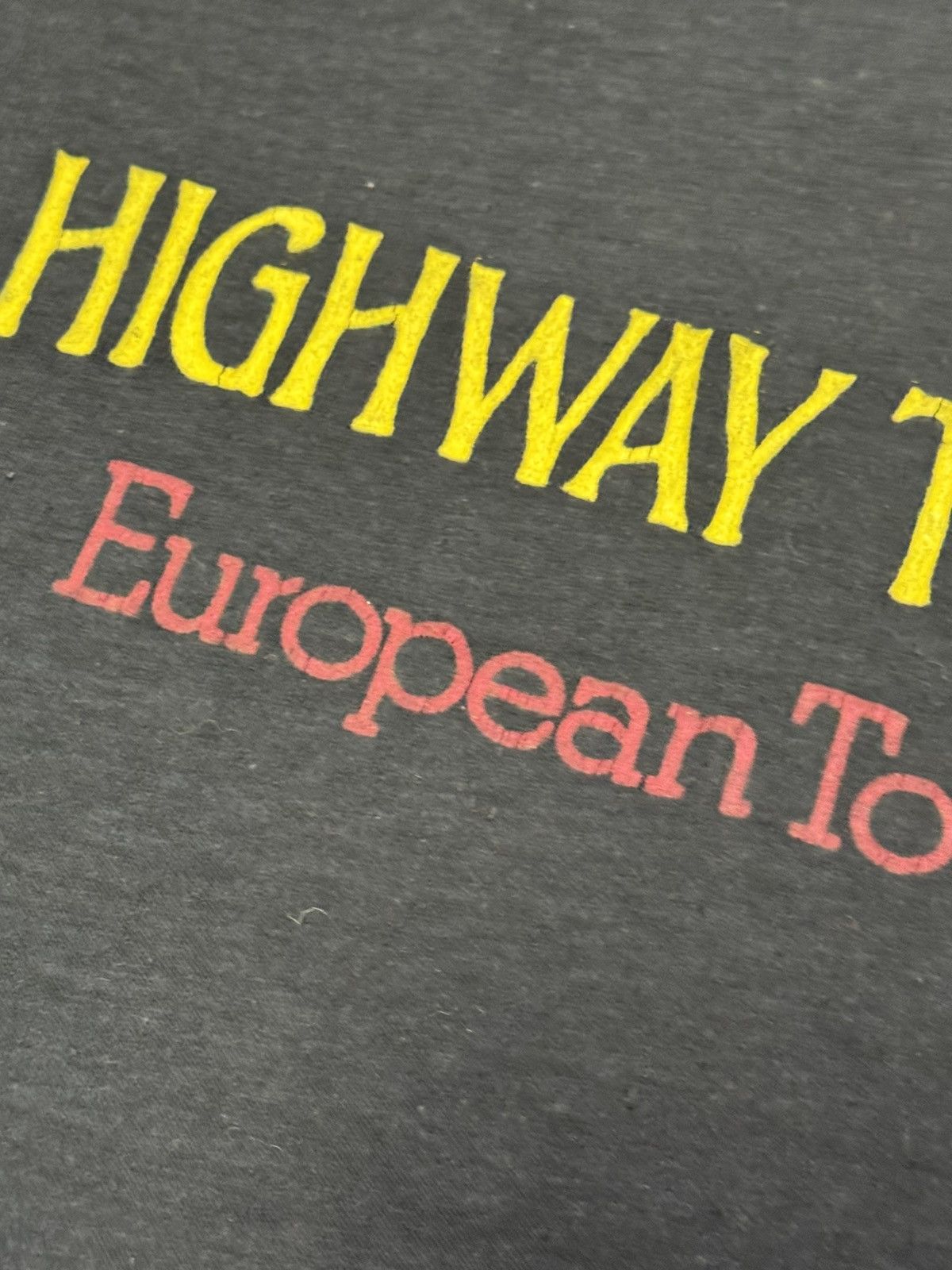 Band Tees Vintage 1979 T Shirt Highway To Hell European Tour T Shirt Size US M / EU 48-50 / 2 - 22 Thumbnail
