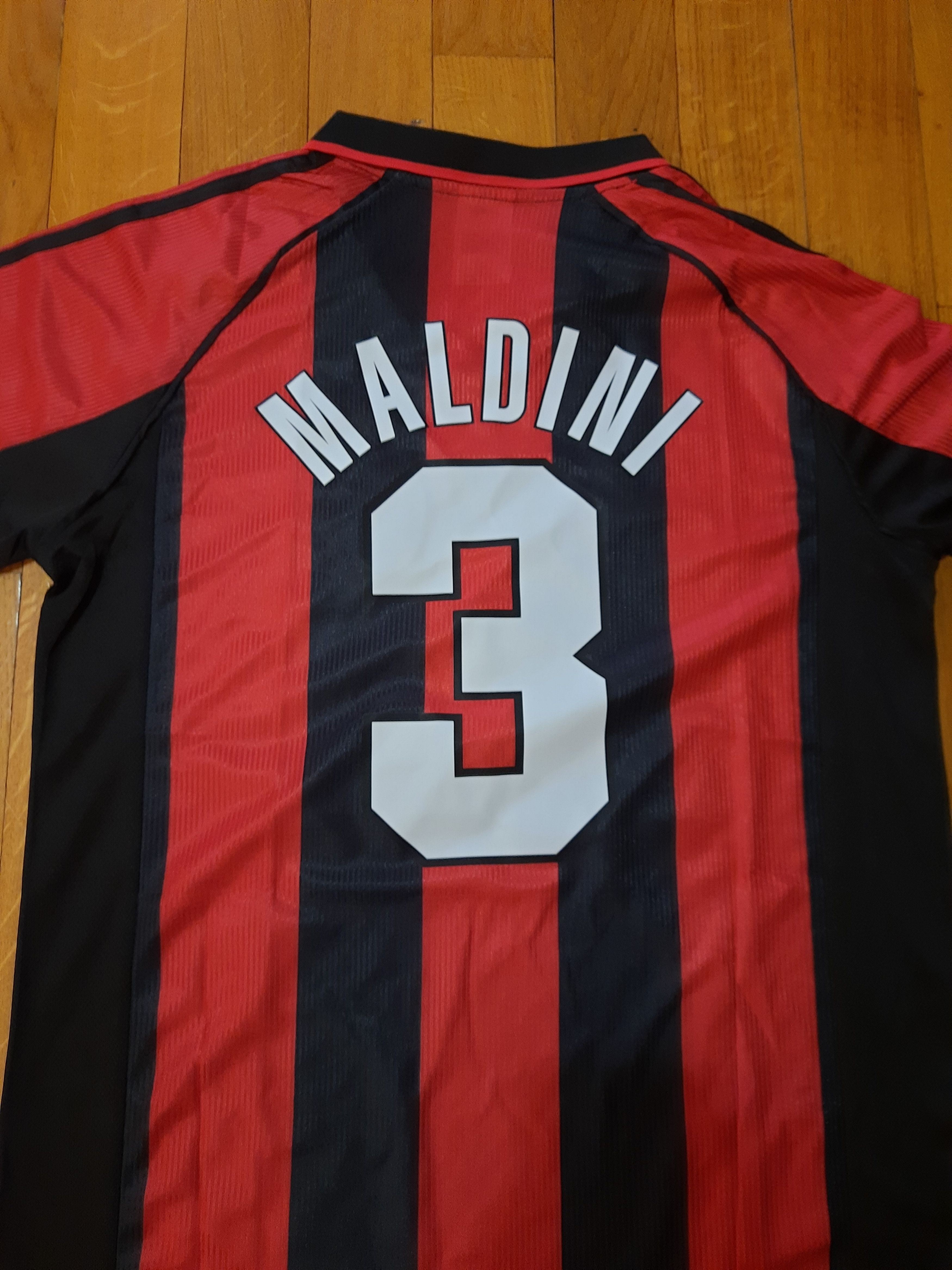 Other Paolo Maldini A. C. Milan Rossoneri Football Tee Size US L / EU 52-54 / 3 - 2 Thumbnail
