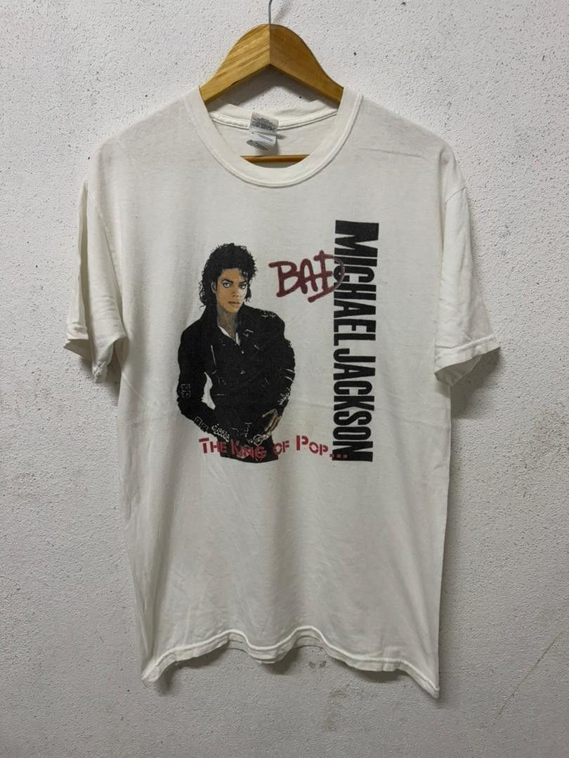 Band Tees × Vintage Michael Jackson Y2k King of pop tshirt Size US M / EU 48-50 / 2 - 1 Thumbnail