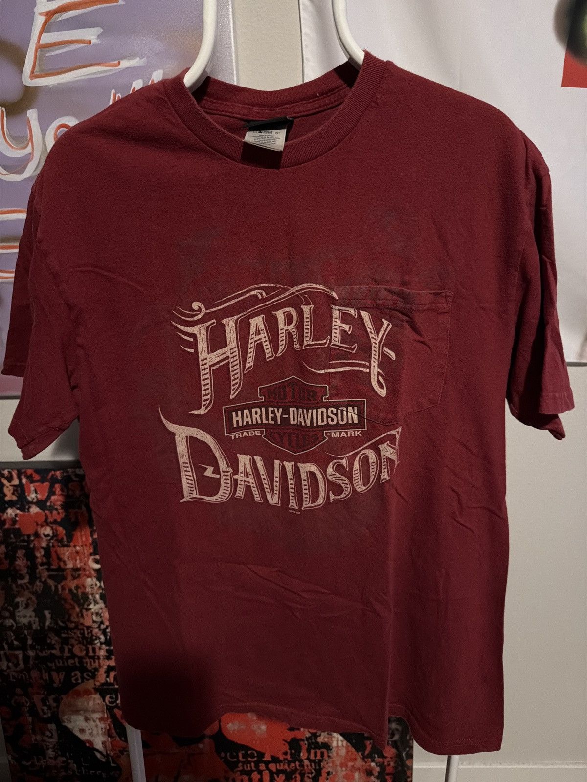 Harley Davidson Harley Pocket Tee Size US L / EU 52-54 / 3 - 1 Thumbnail