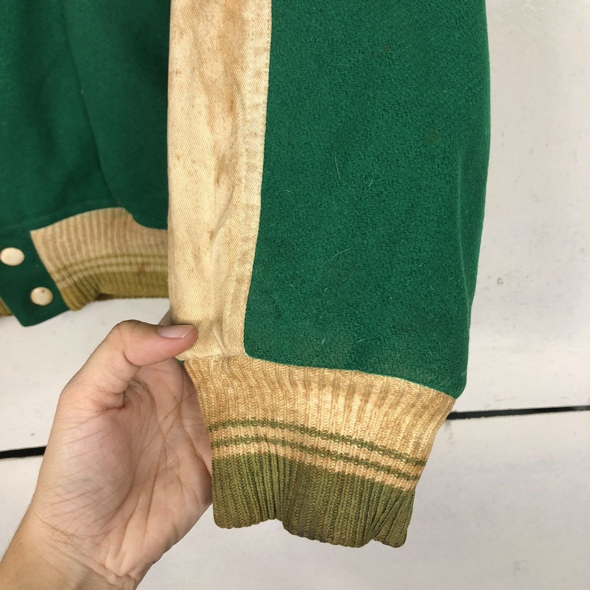 Vintage 🔥TRUE VINTAGE 1960’s VARSITY JACKET SPORTSWEAR LETTERMAN USA Size US M / EU 48-50 / 2 - 17 Thumbnail