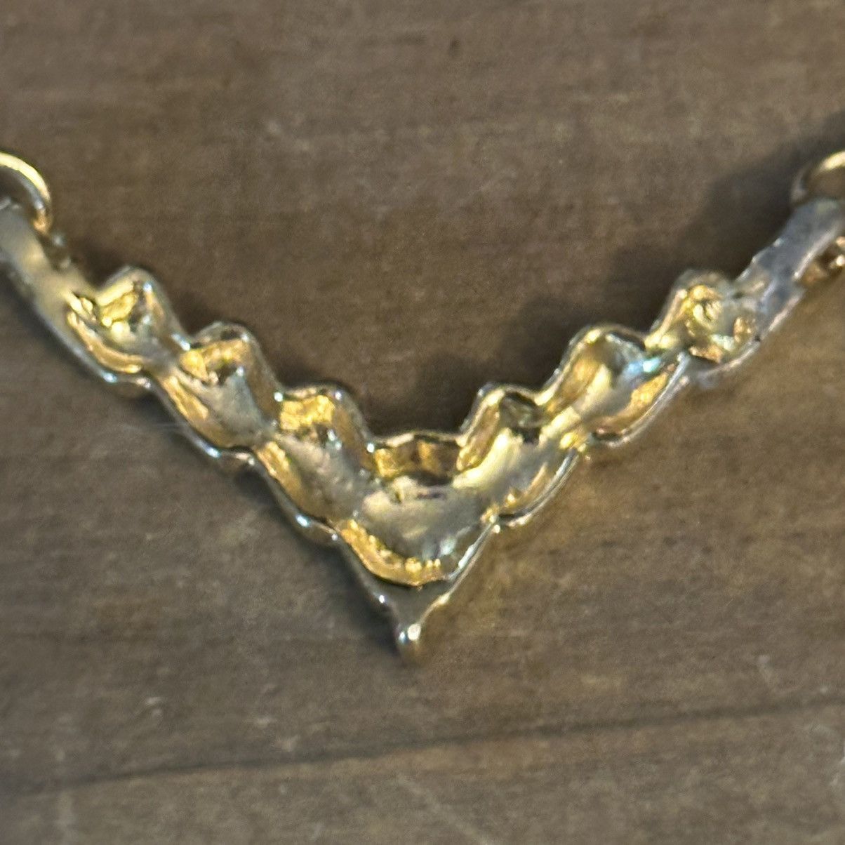 Vintage Vintage chevron necklace Size ONE SIZE - 2 Thumbnail