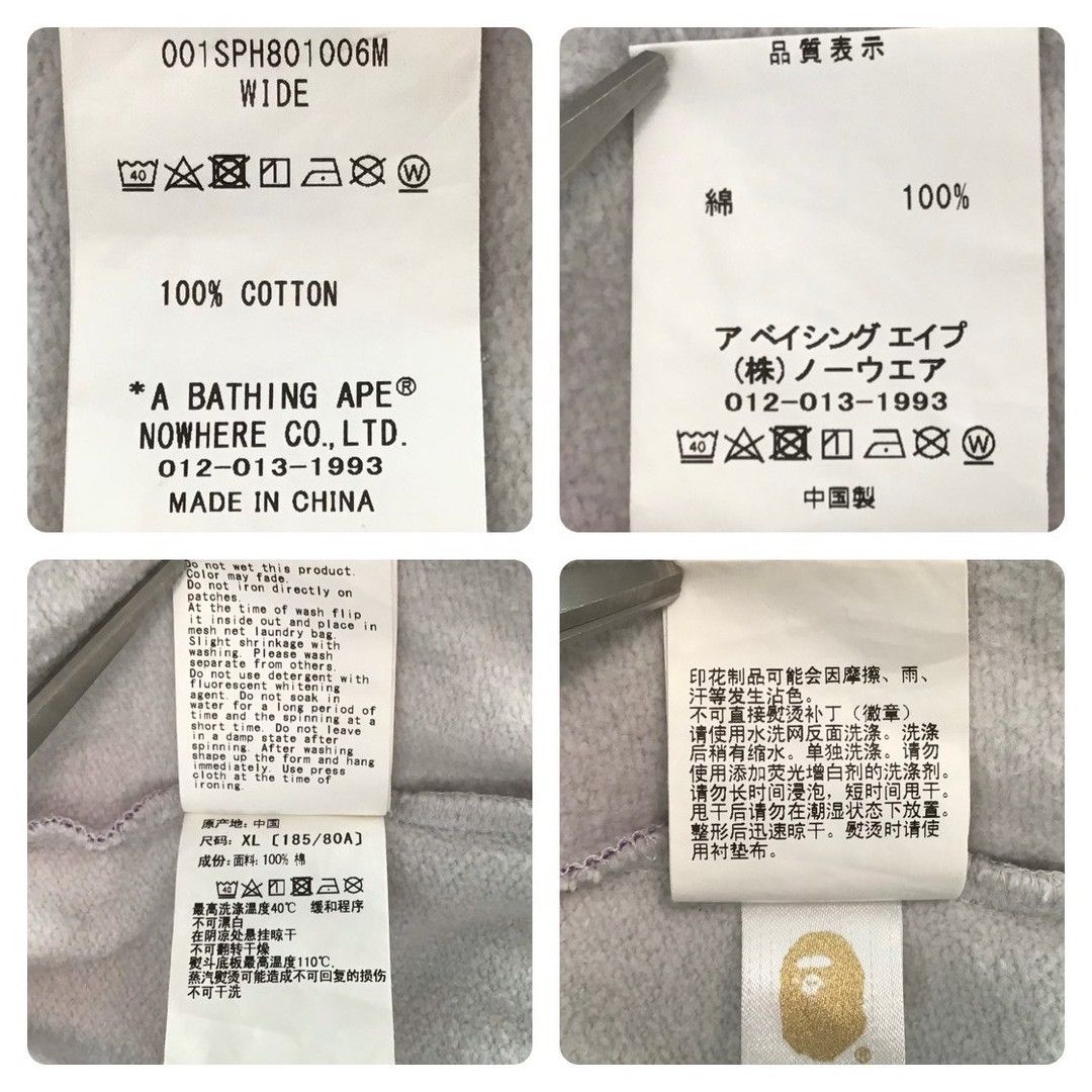 Bape BAPE STA sweat shorts light grey a bathing ape star ★size XL Size US 36 / EU 52 - 8 Thumbnail