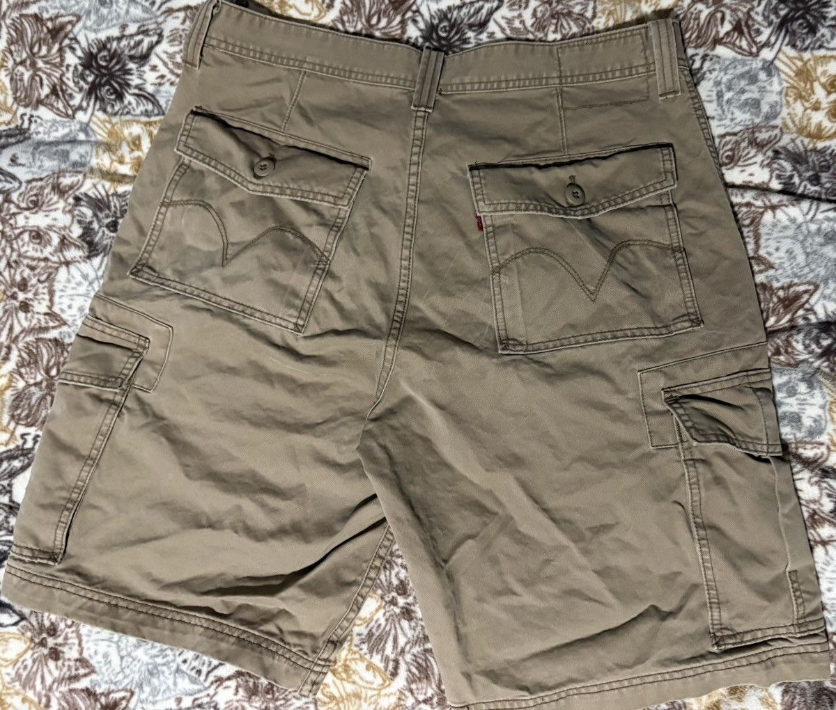 Levi's × Vintage Baggy Levi’s Cargo Shorts Size US 34 / EU 50 - 1 Thumbnail