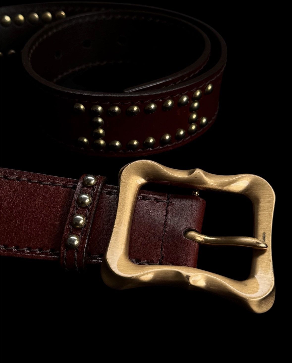 Prada Prada Milano Studded Leather Belt FW 2009/2010 Size ONE SIZE - 6 Thumbnail