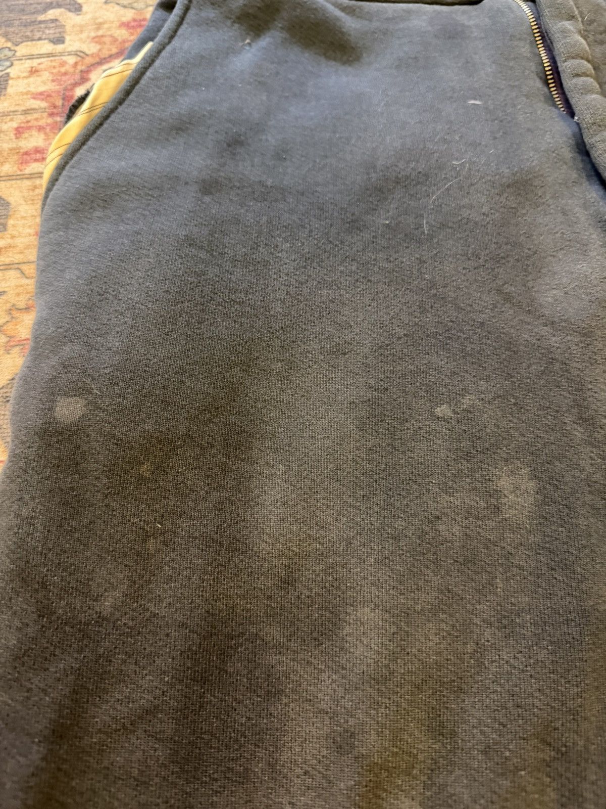 Vaquera Vaquera FW19 "Dry Clean Only" Baggy Drop Crotch Sweatpants Size US 30 / EU 46 - 11 Thumbnail