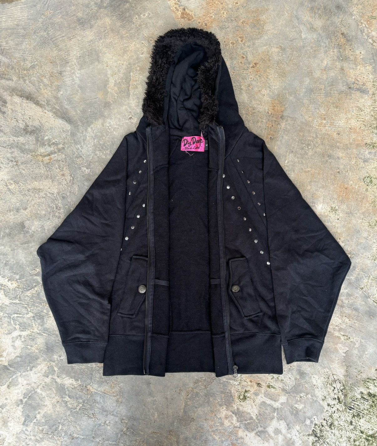 Hysteric Glamour Y2k Fur Hoodie Dig Dep Ifsixwasnine Lgb punk Style Size US M / EU 48-50 / 2 - 3 Thumbnail