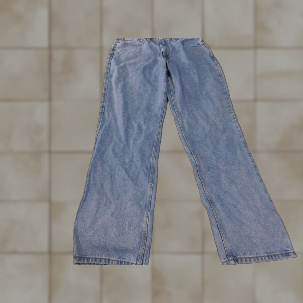 Levi's Levi's 550 Jeans Mens 36x36 Blue Relaxed Fit Tapered Leg Denim Pants 100% Cotton Size US 36 / EU 52 - 1 Thumbnail