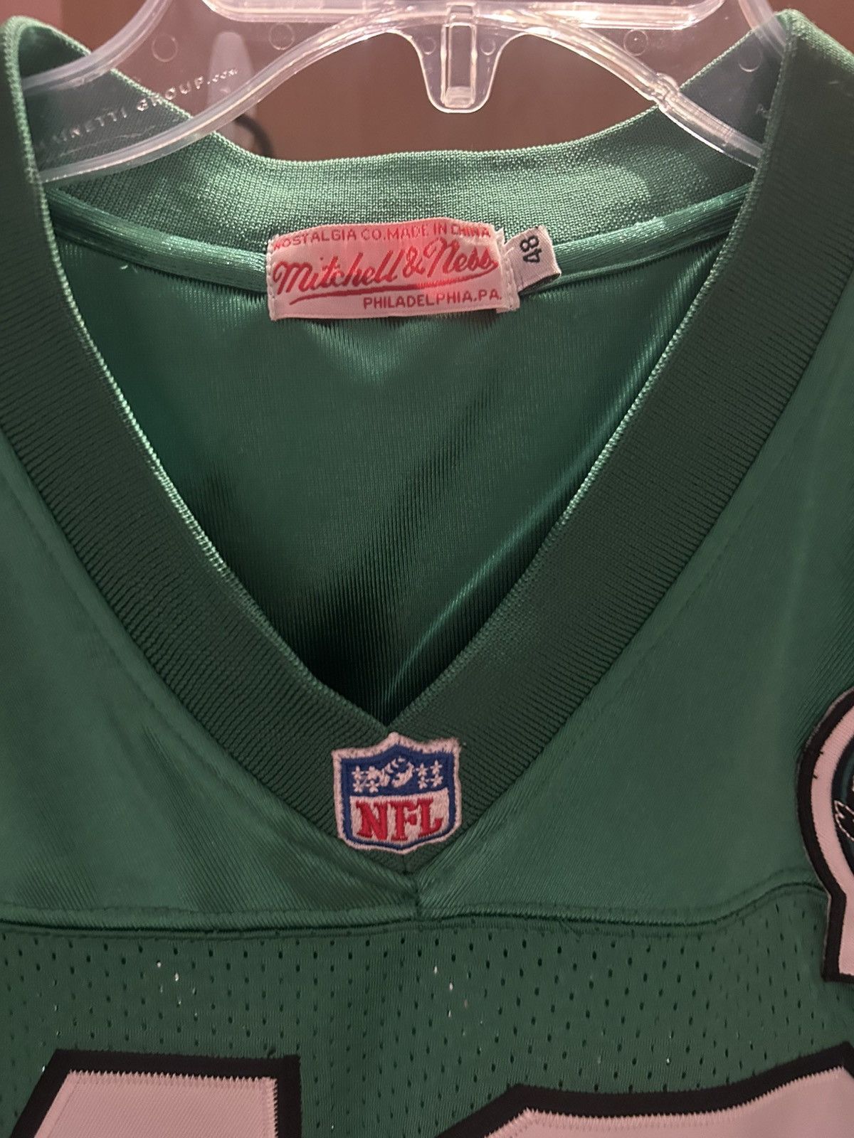 NFL Wes Hopkins Eagles jersey Size US M / EU 48-50 / 2 - 4 Thumbnail