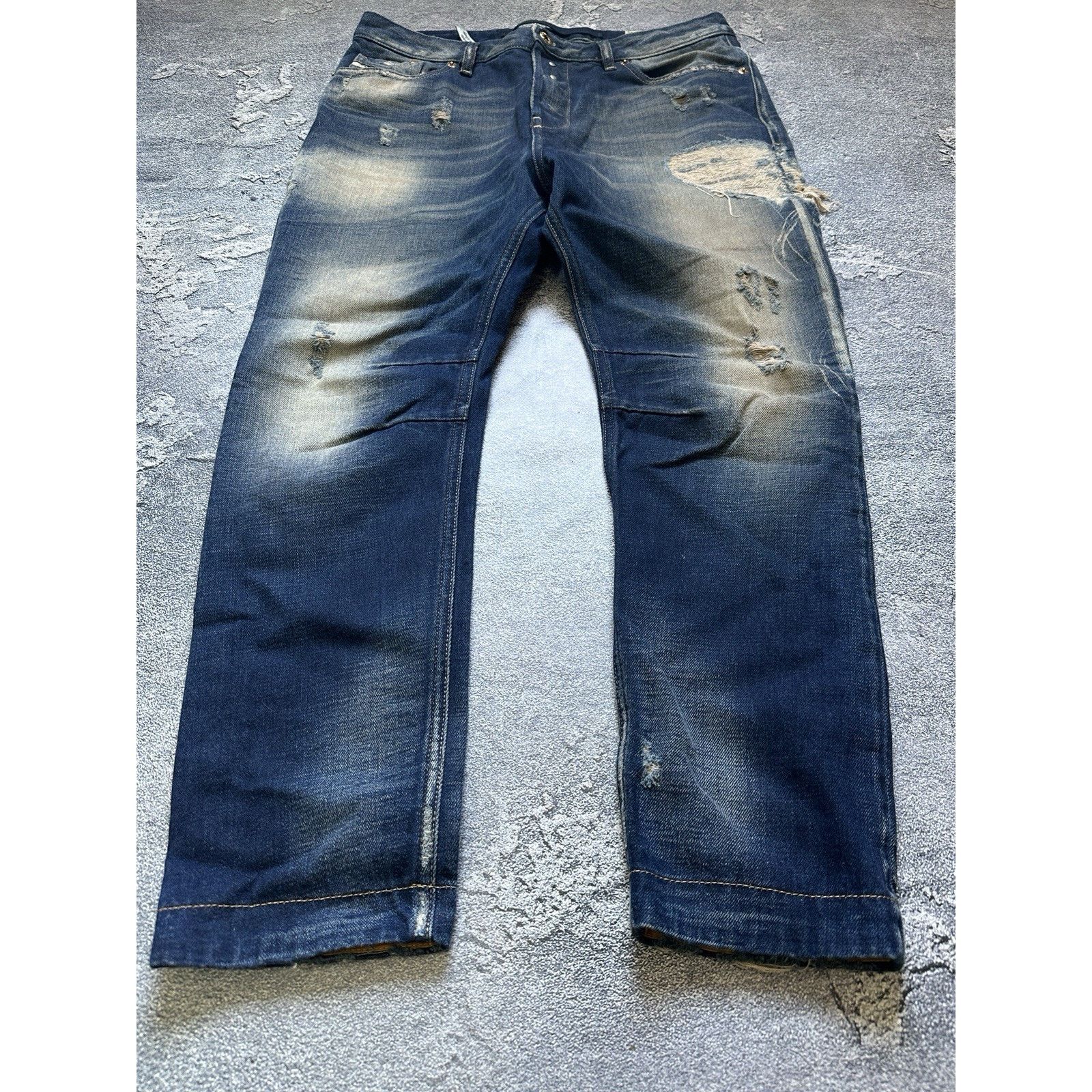 Diesel Diesel Women’s Wash Distressed StyleBoyfriend Denim Pants Size 27" / US 4 / IT 40 - 8 Thumbnail