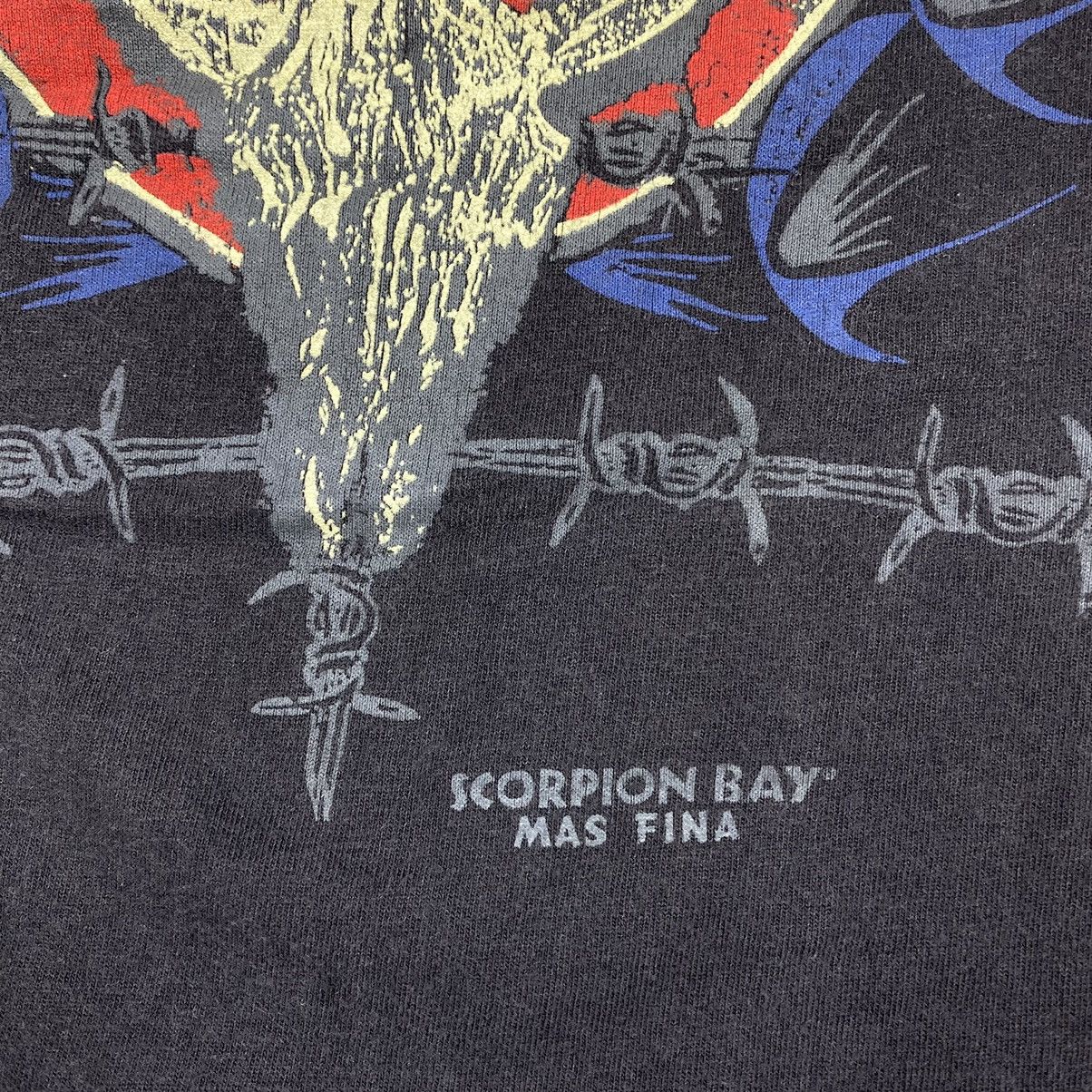 Vintage Vintage 90's SCORPION BAY Hecho En Mexico Graphic Surf Tee Size US M / EU 48-50 / 2 - 4 Thumbnail