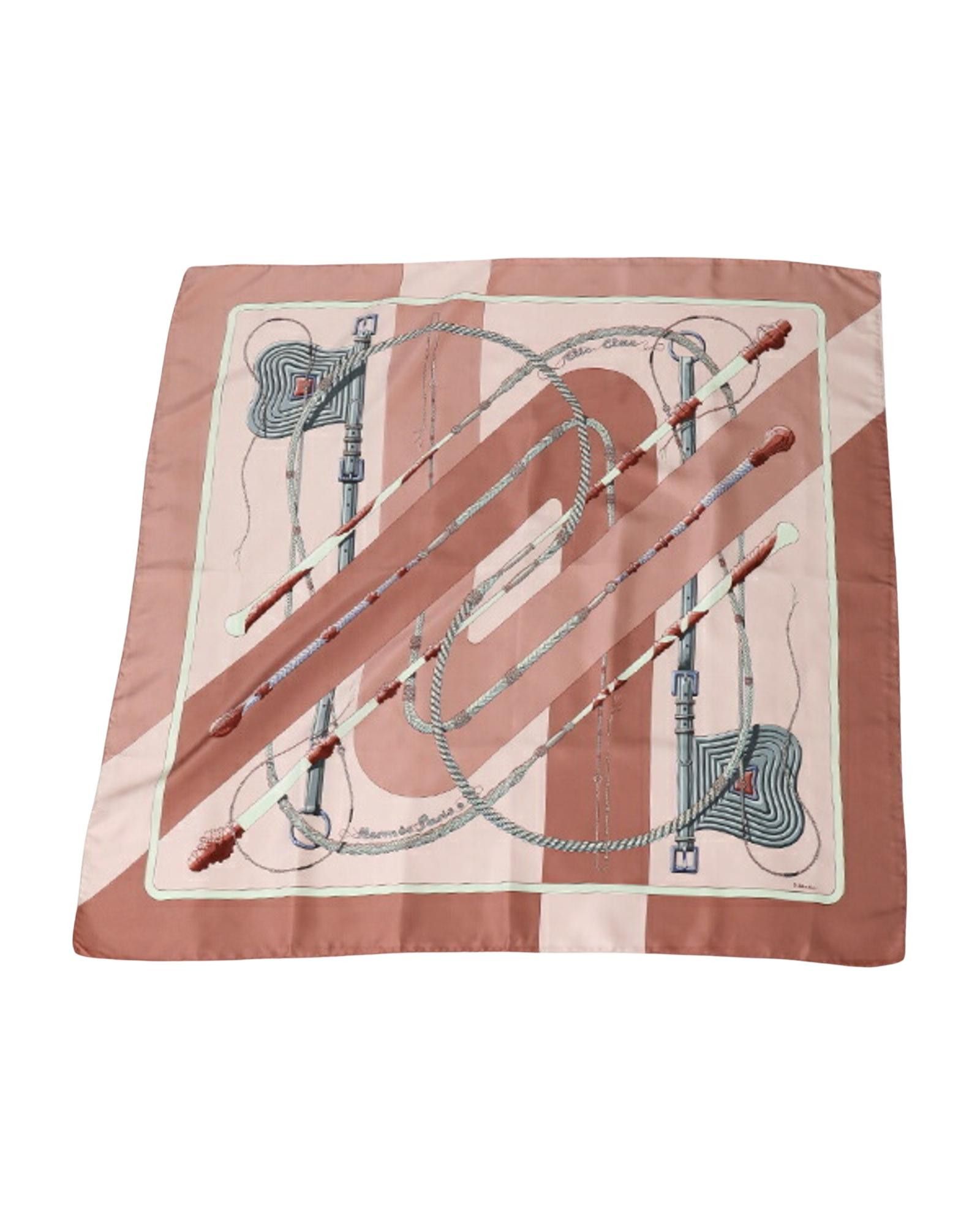 image of Hermes Luxurious Silk Scarf With Vibrant Design, Women's