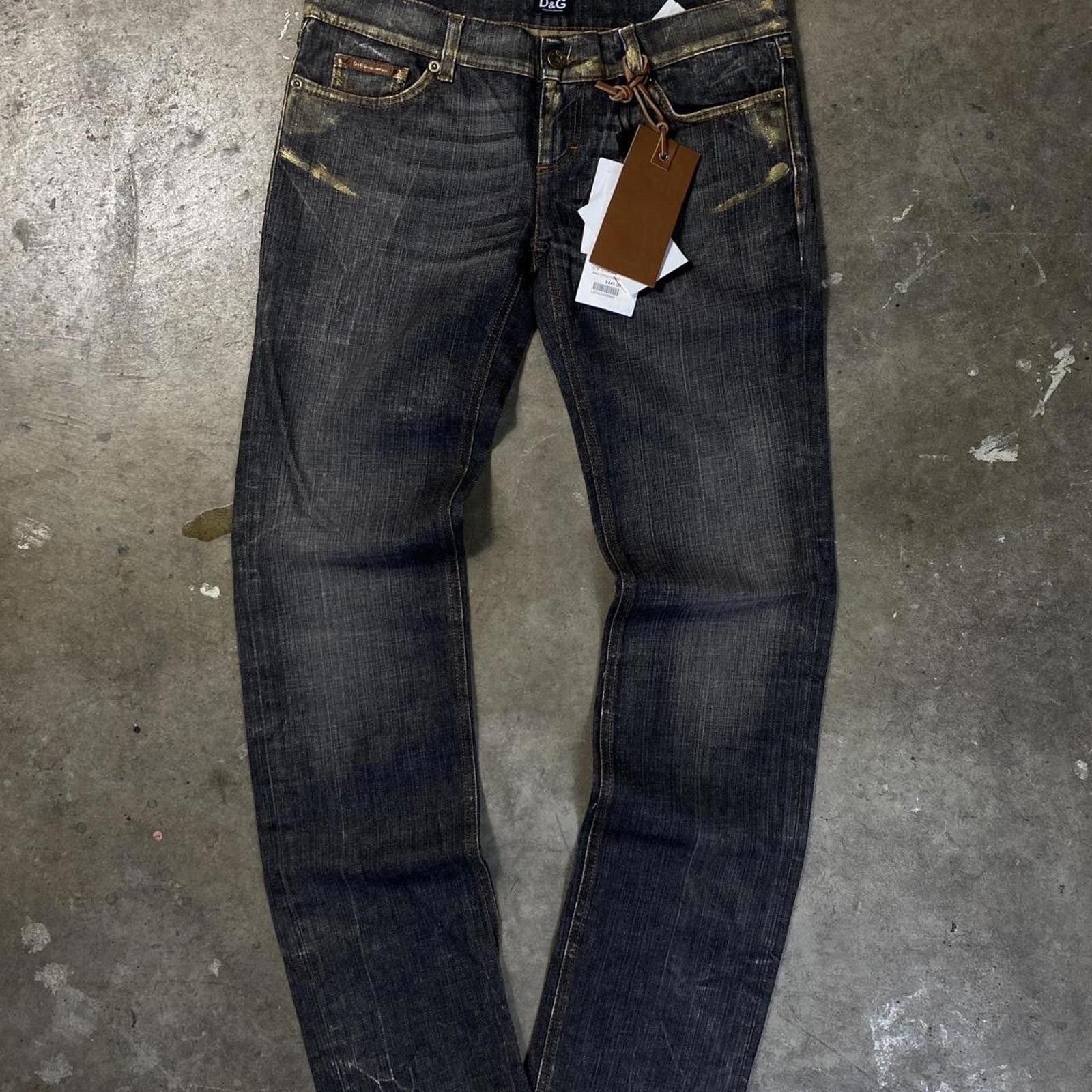 Dolce & Gabbana Dolce and Gabanna Heavy Denim Jeans Size 29" - 1 Thumbnail
