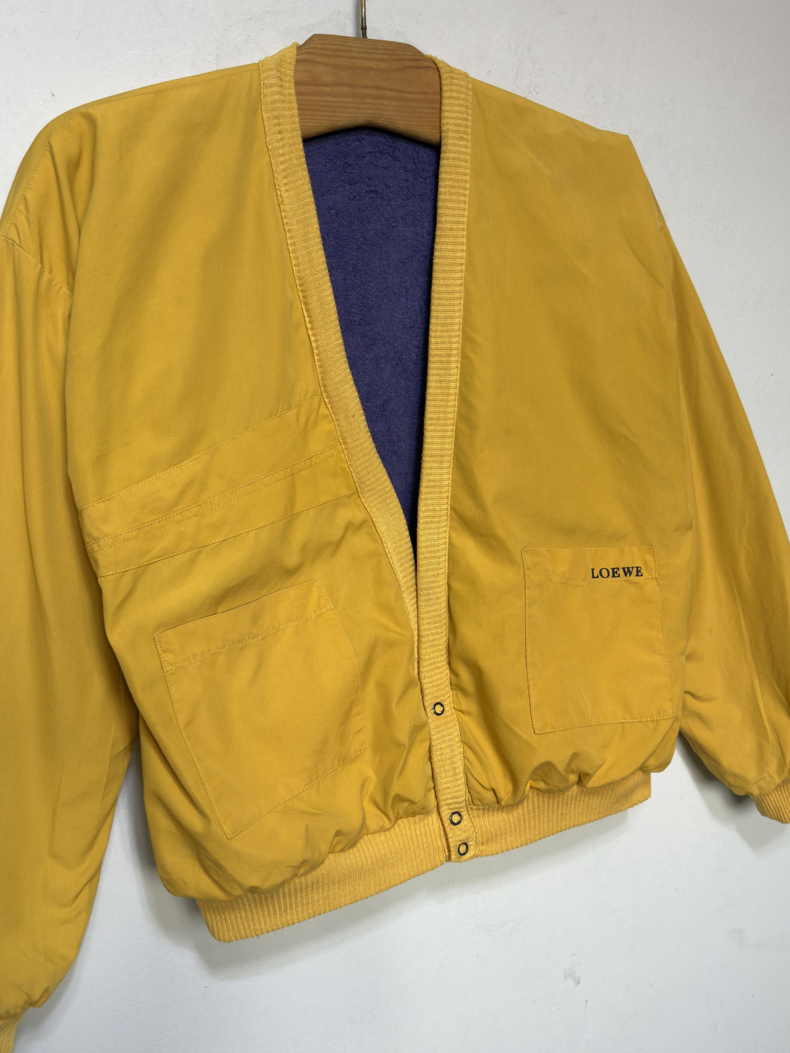 Loewe 🔥 Bomber cotton jacket Loewe big logo vintage rare xl Size XL / US 12-14 / IT 48-50 - 4 Thumbnail