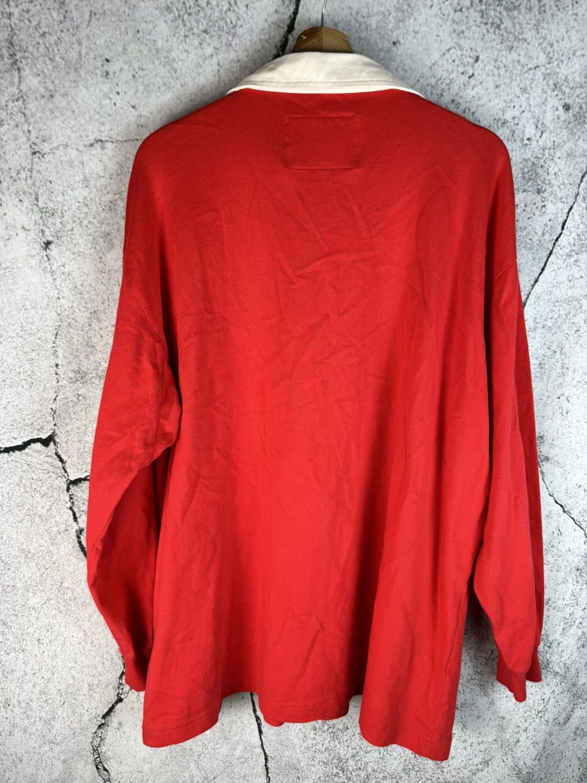 Cotton Traders × Vintage WRU Wales Rugby Union Cotton Traders Long Sleeve Jersey Size US XL / EU 56 / 4 - 2 Thumbnail