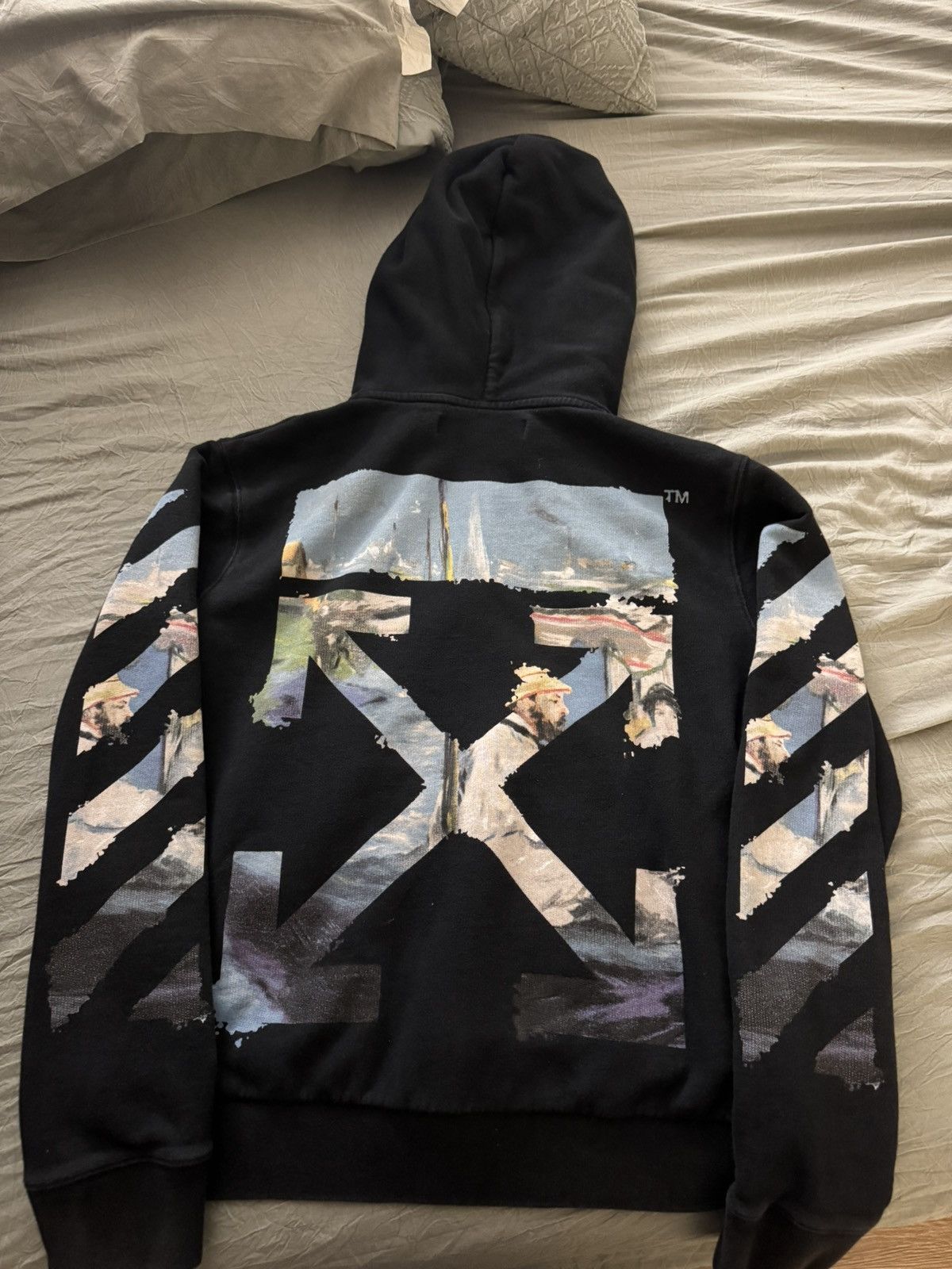 Off-White Off-White oil paintings zip up Size US M / EU 48-50 / 2 - 1 Thumbnail