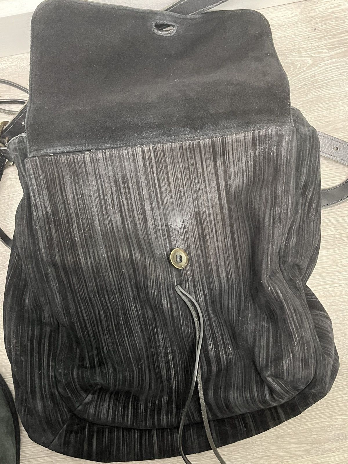 John Varvatos Leather Crossbody Bag. Size ONE SIZE - 18 Thumbnail