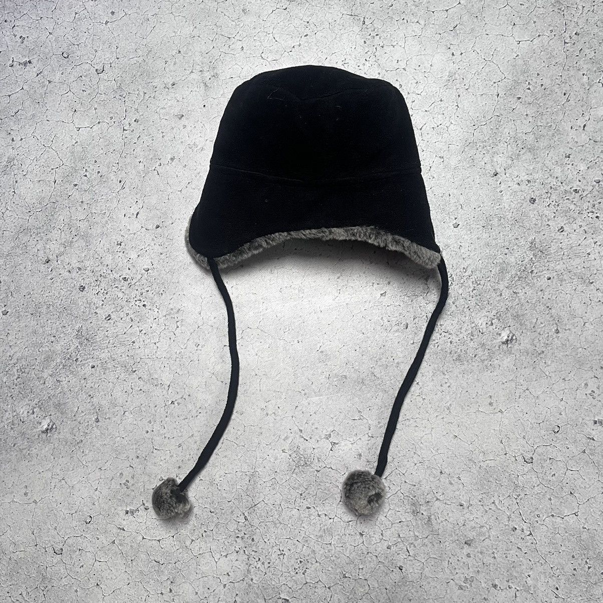 If Six Was Nine × Japanese Brand Vintage Fur Hat With Ear Flaps Winter Kim Kardashian Style Size ONE SIZE - 5 Thumbnail