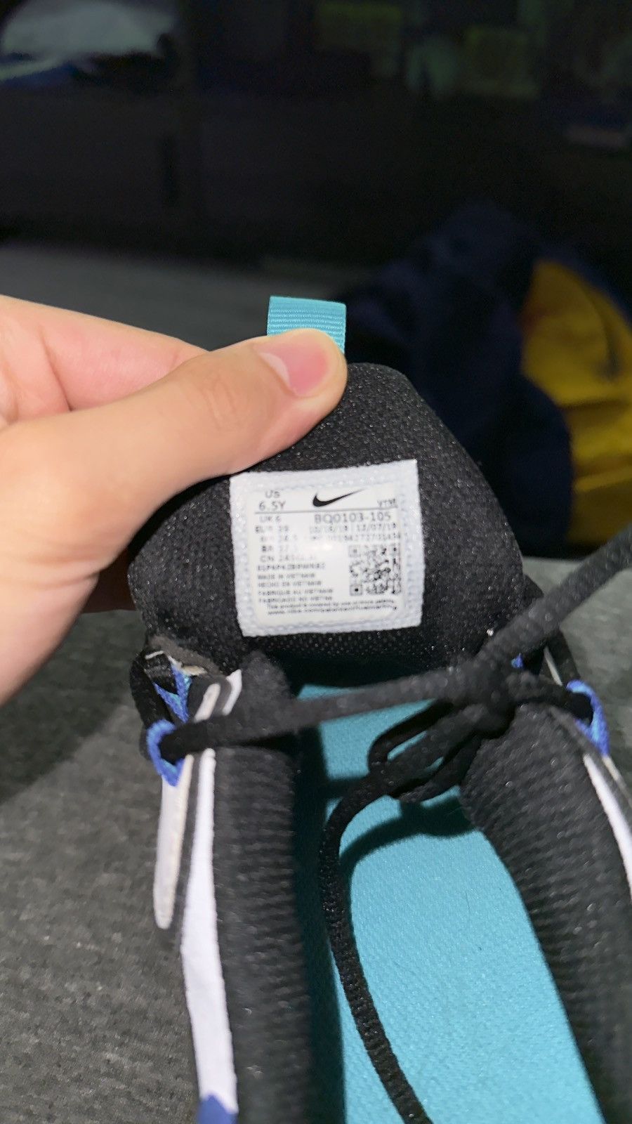 Nike Nike Air Max 270 React - Oracle Aqua Blue Size US 8 / IT 38 - 3 Thumbnail