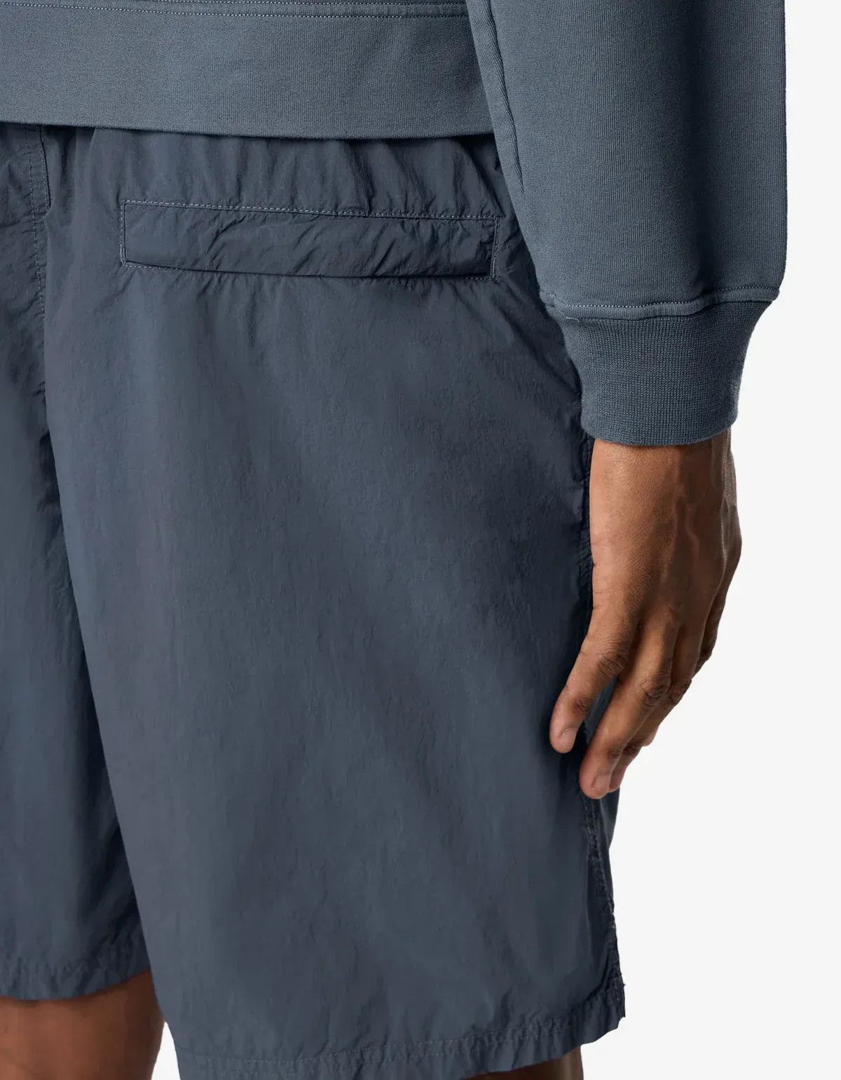 Stone Island Stone Island Ghost Blue Nylon Compass Patch Swim Shorts Size US 34 / EU 50 - 3 Thumbnail