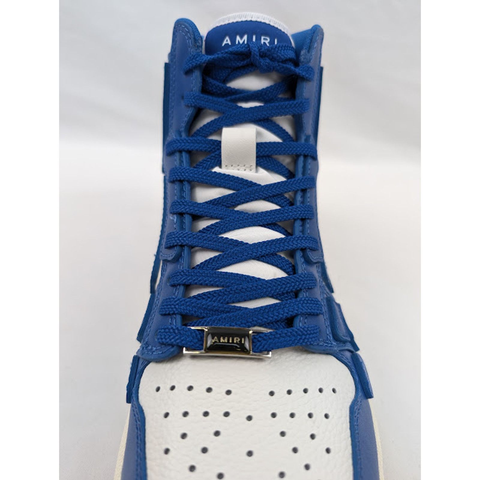 Amiri o1rshd1 Skel Hi-Top Sneakers in Blue/White Size US 13 / EU 46 - 10 Thumbnail