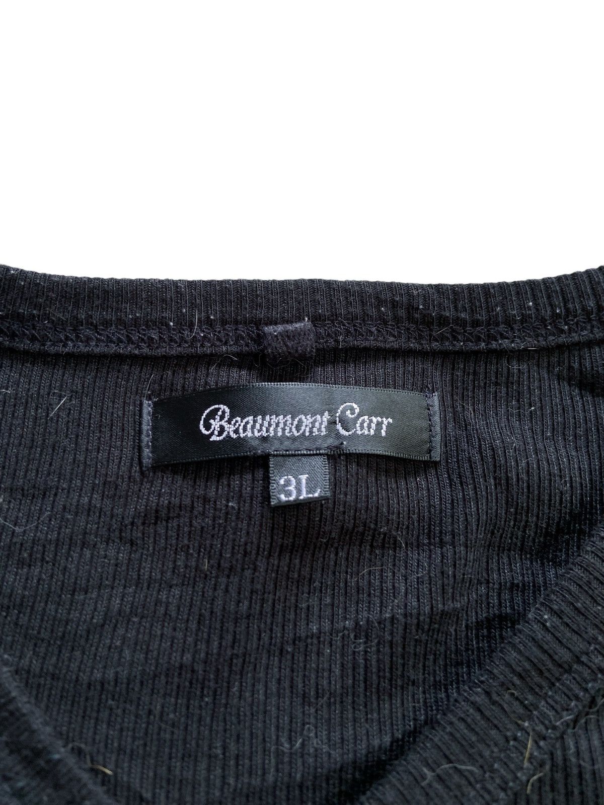 Japanese Brand BEAUMONT CARR GOTHIC POEM LONG SLEEVE Size US XL / EU 56 / 4 - 8 Thumbnail
