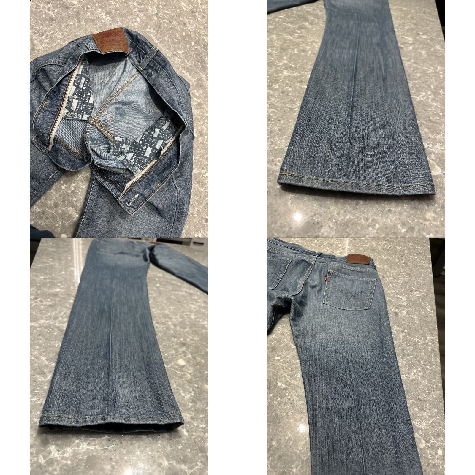 Denime Levi’s 511 Jeans Skinny Fit 34x32 Blue Wash Denim Cotton Blend Stretch Zip Pocket 5-Pocket Men Regular Size Type: Jeans Size US 34 / EU 50 - 10 Thumbnail