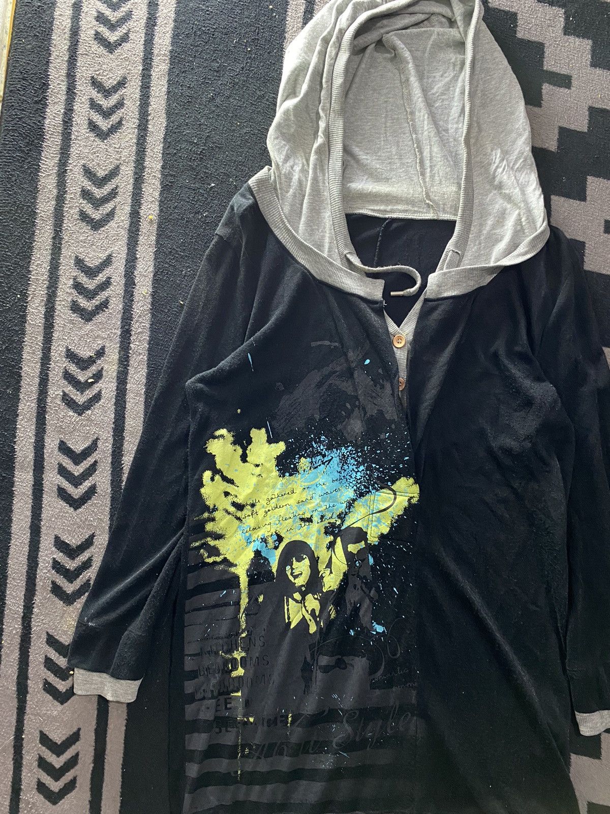 20471120 × Hysteric Glamour × Japanese Brand Japanese A6 double layers hoodie Size US M / EU 48-50 / 2 - 3 Thumbnail
