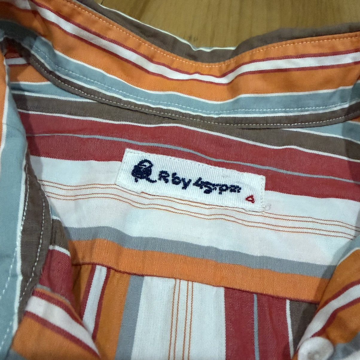 45rpm 45rpm multicolor striped shirt Size US XL / EU 56 / 4 - 6 Thumbnail