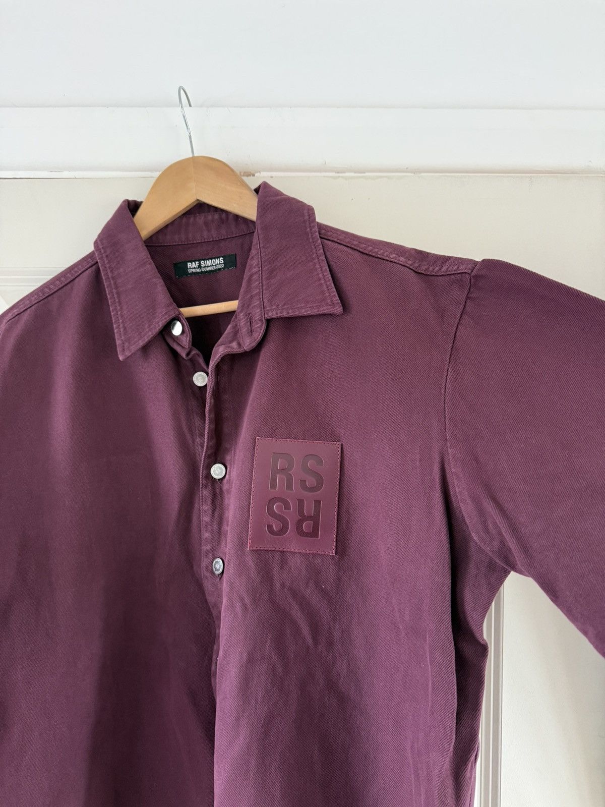 Raf Simons Raf Simons SS22 Oversized Denim Shirt Size US M / EU 48-50 / 2 - 2 Thumbnail